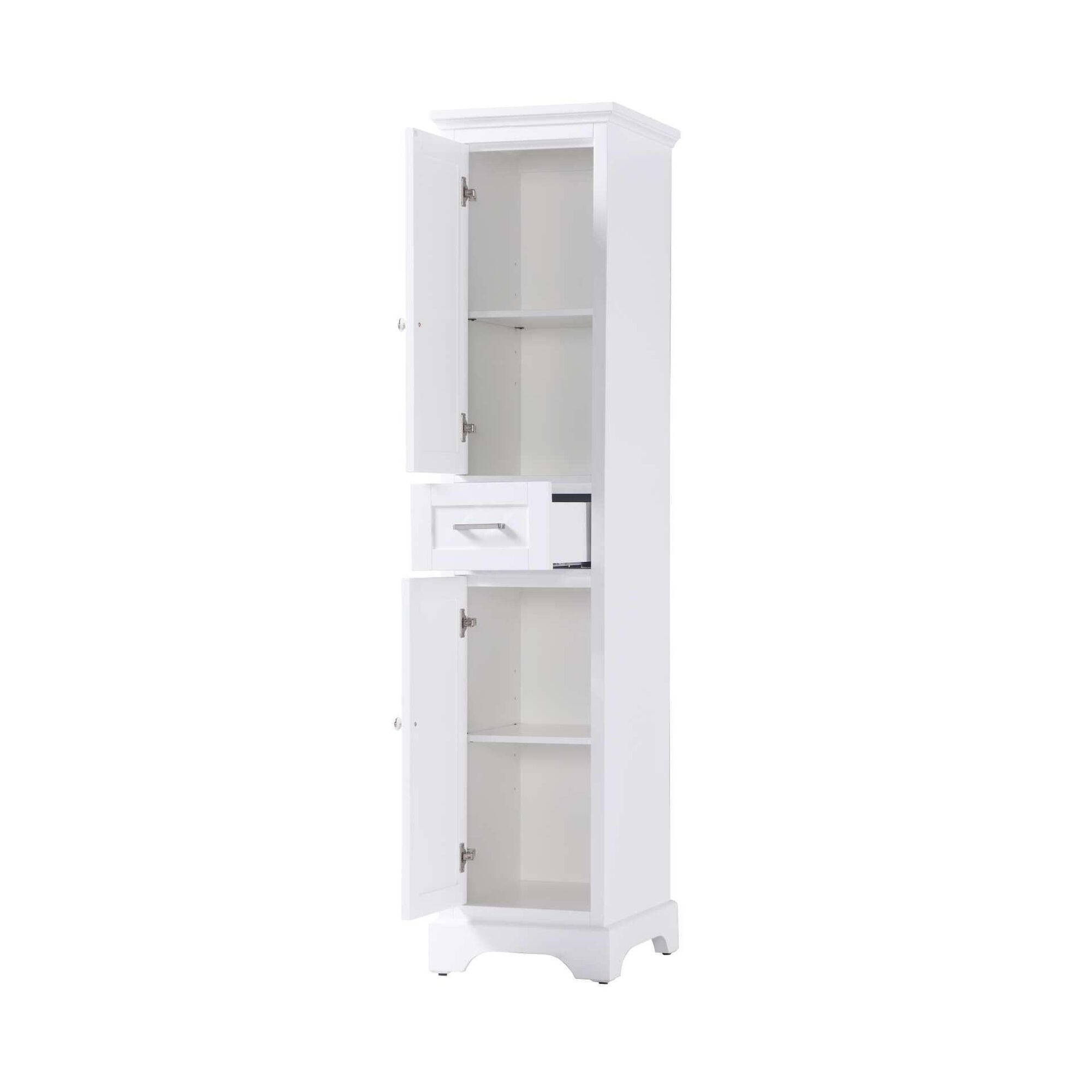 Shown in White finish
