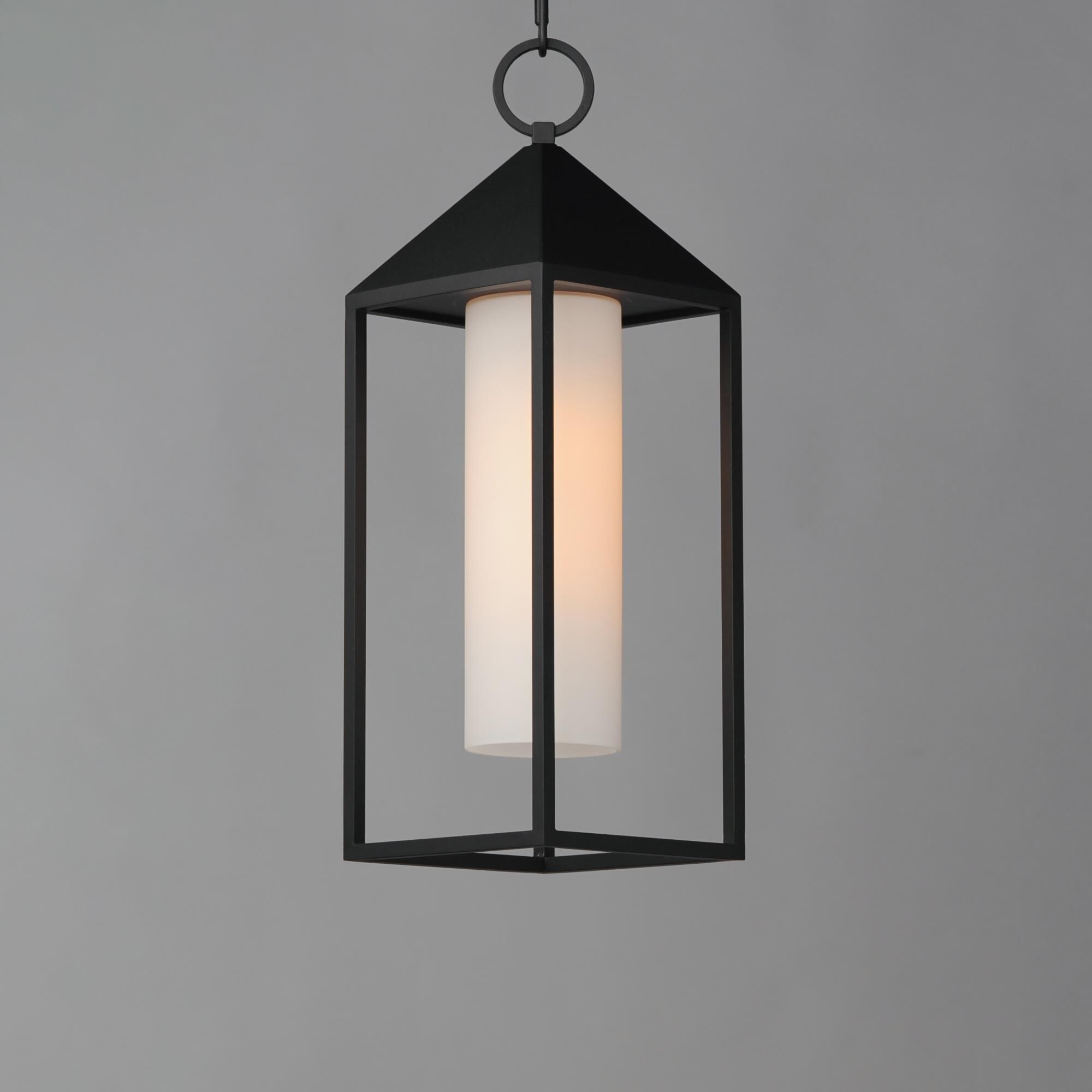 Shown in Black finish and Satin White glass and Glass shade