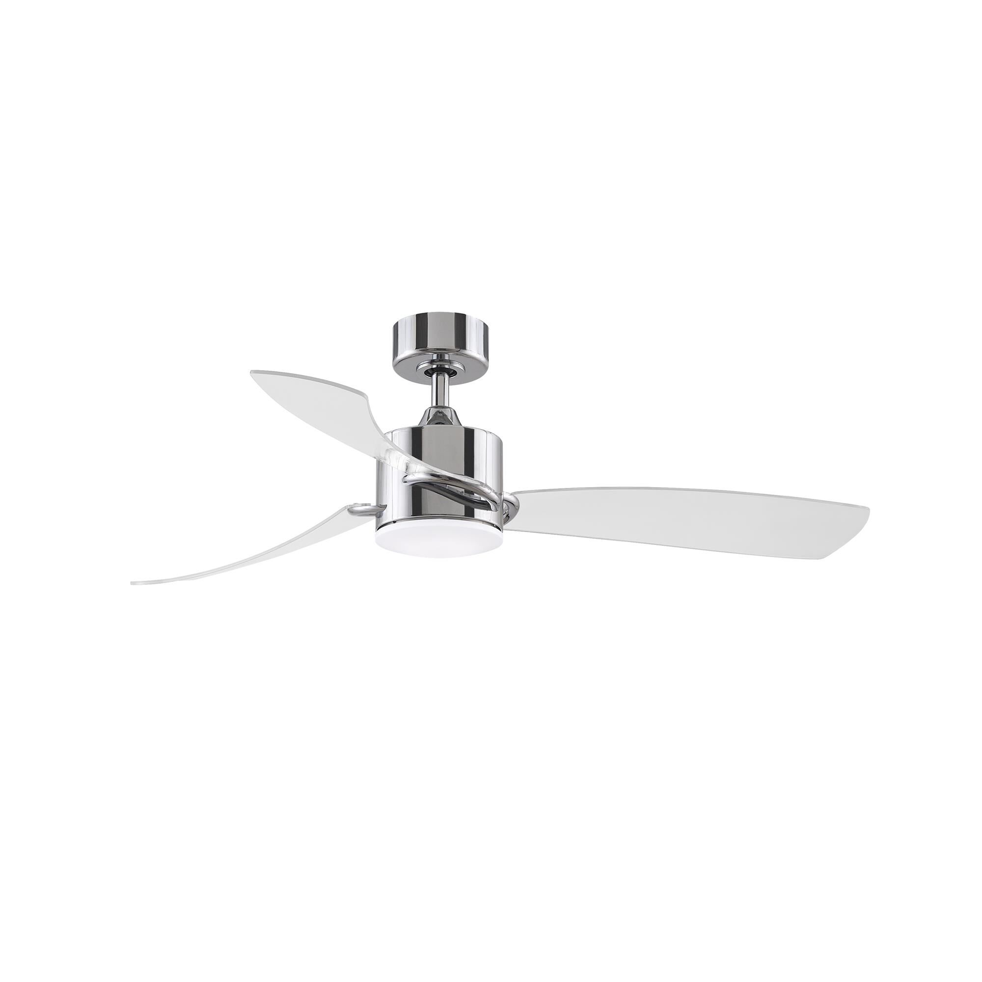Shown in Chrome finish and Opal Frosted glass