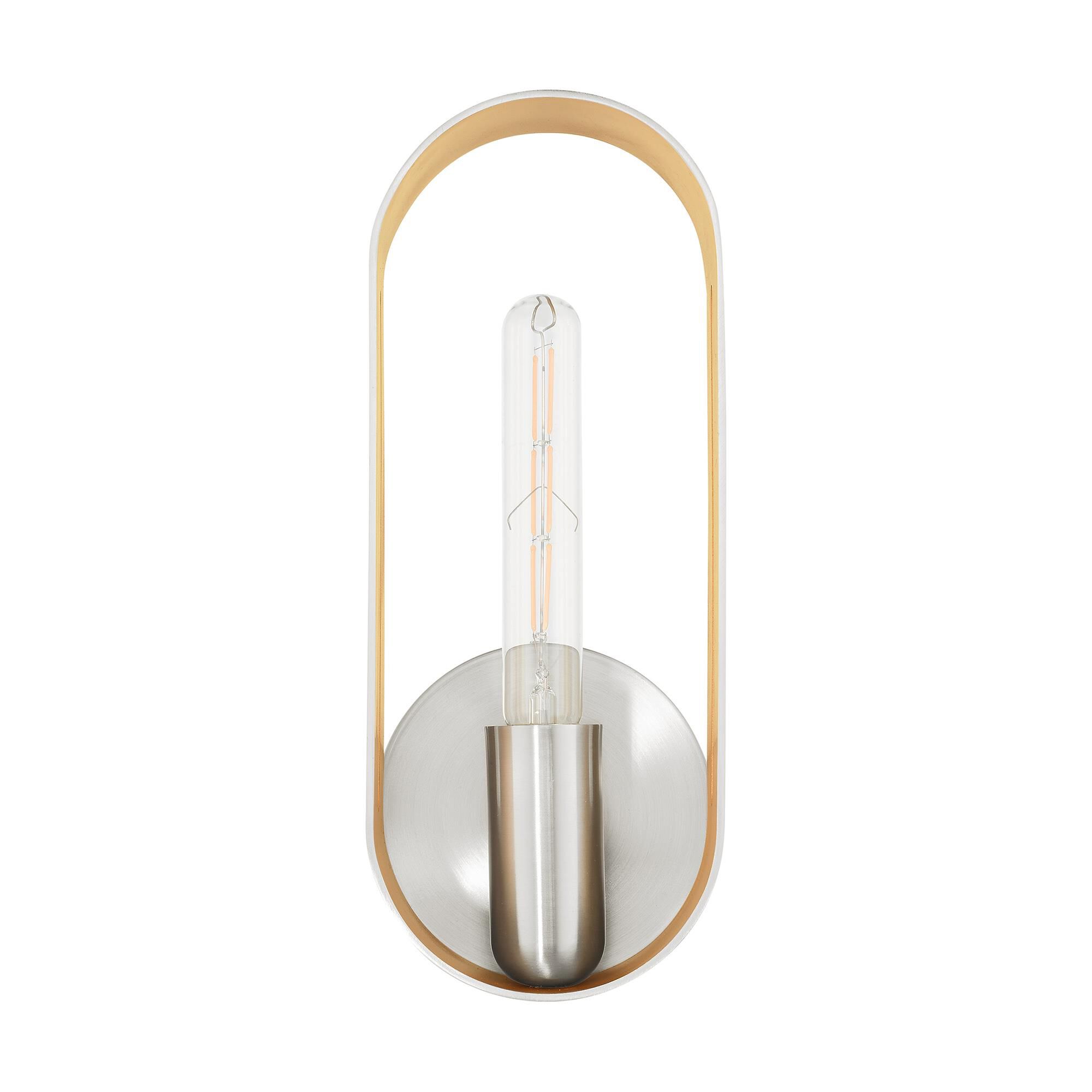 Shown in Brushed Nickel finish and Hand Welded Brushed Nickel  With Gold Finish Inside shade