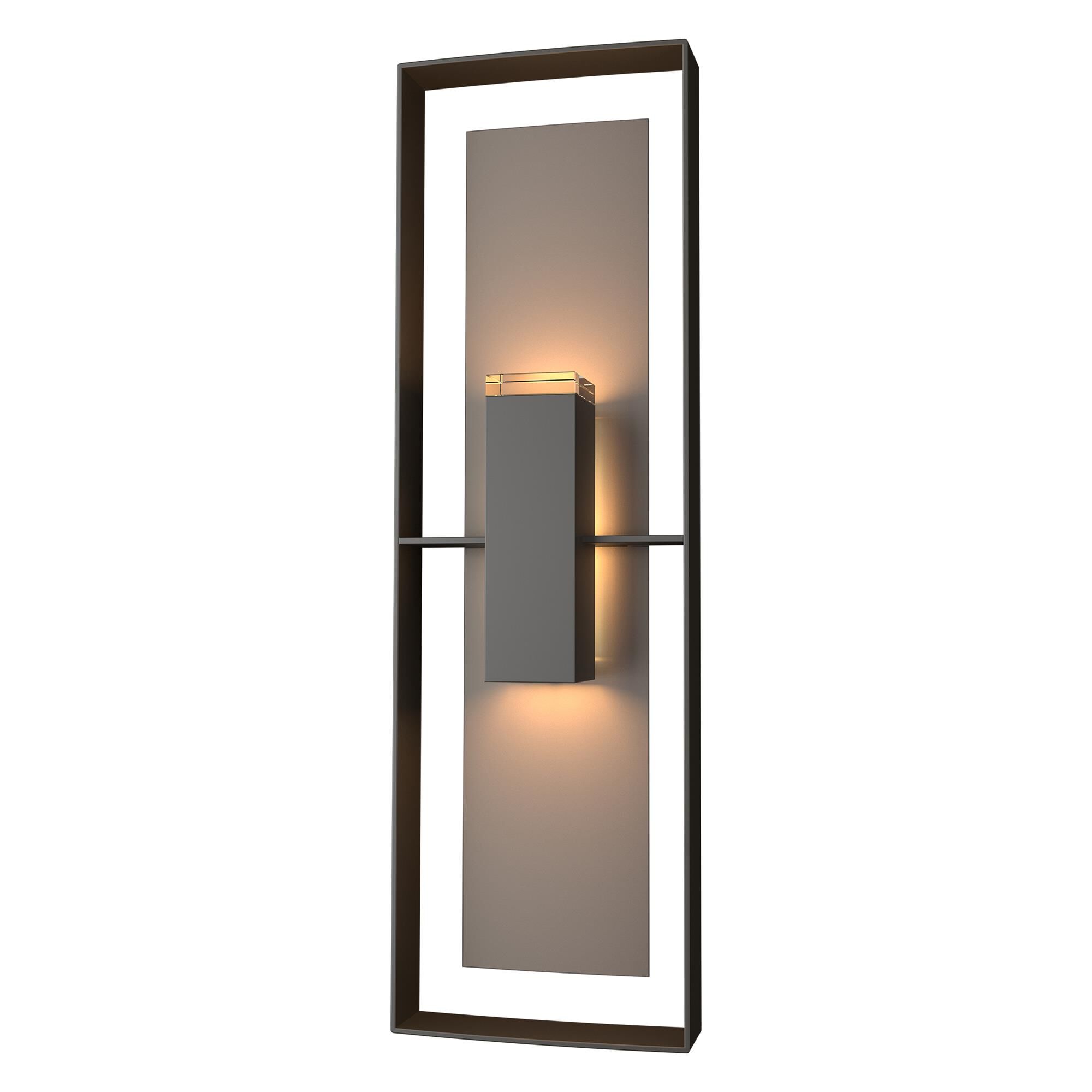 Shown in Coastal Oil Rubbed Bronze finish and Clear glass and Coastal Dark Smoke (77) accent