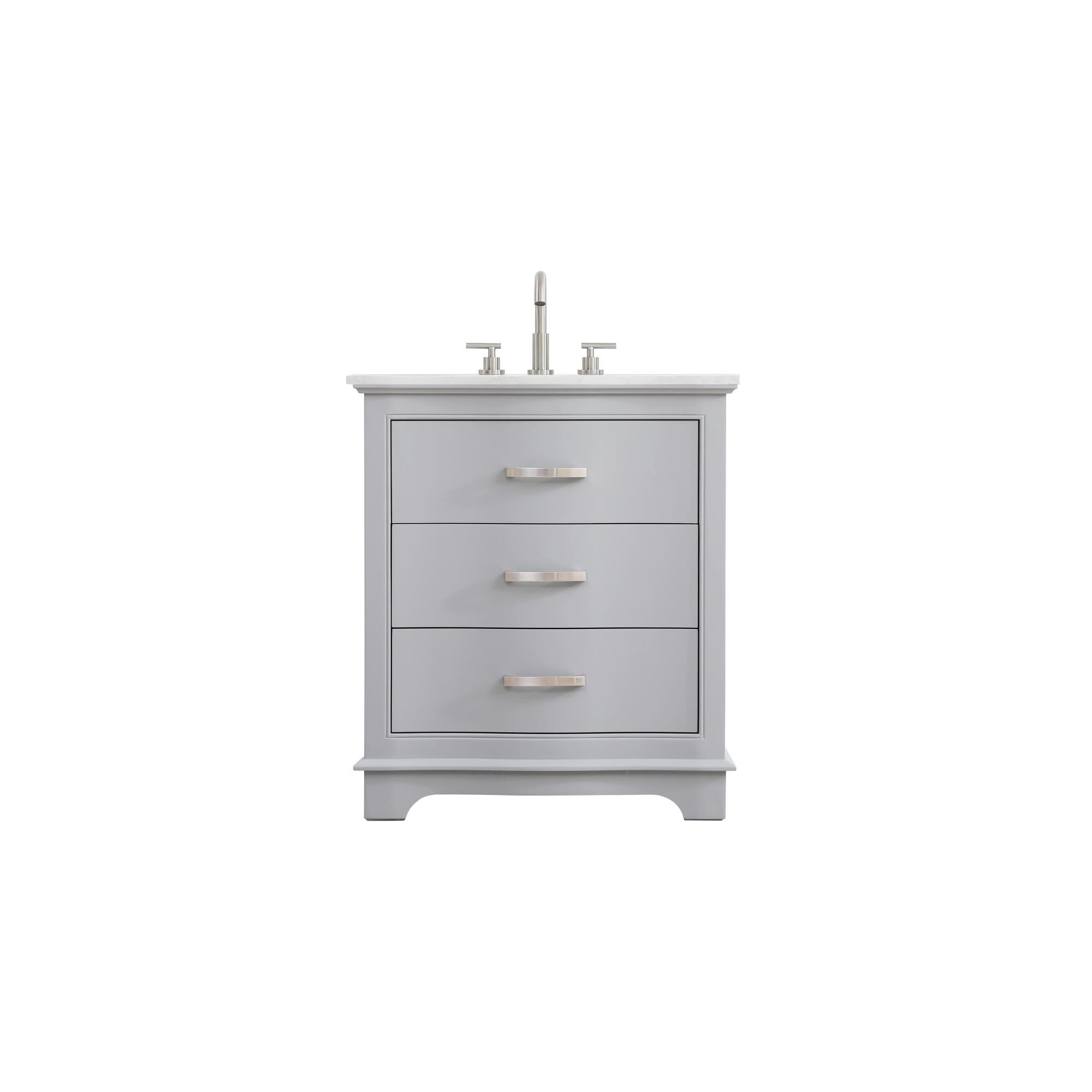 Shown in Grey finish