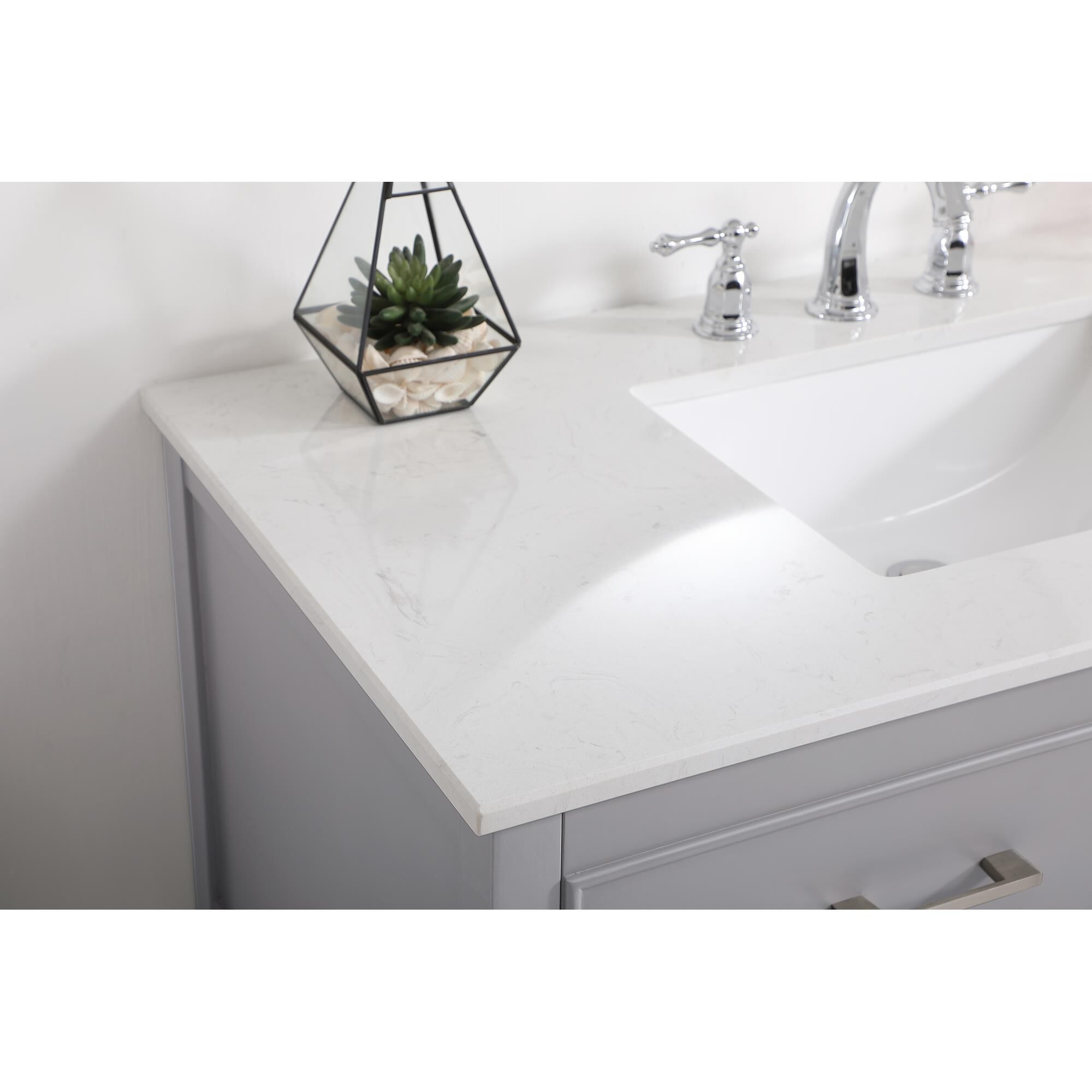 Shown in Gray finish