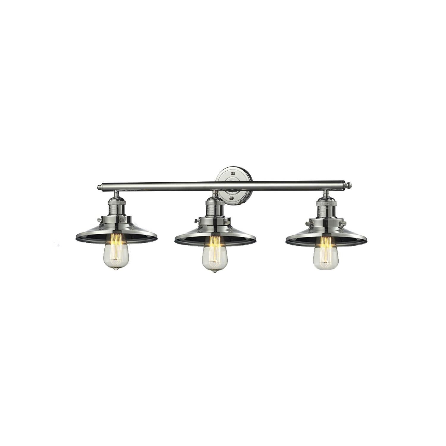 Bruno Marashlian Railroad 32 Inch 3 Light Bath Vanity Light by Innovations Lighting