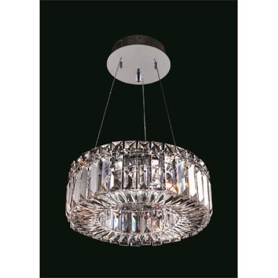 Shown in Chrome finish and Firenze Clear crystal