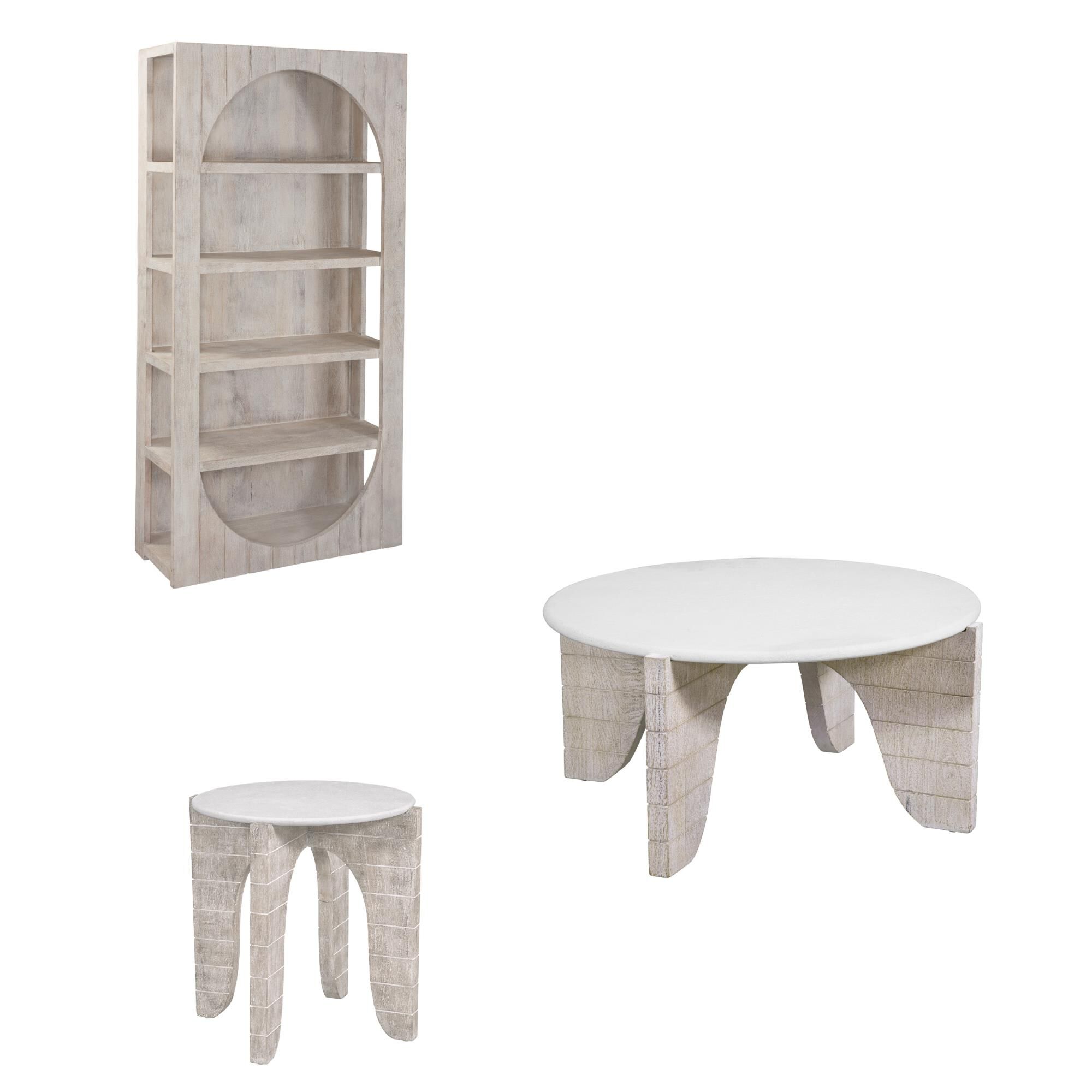 Bali 24 Inch End Table by Bassett Mirror Company