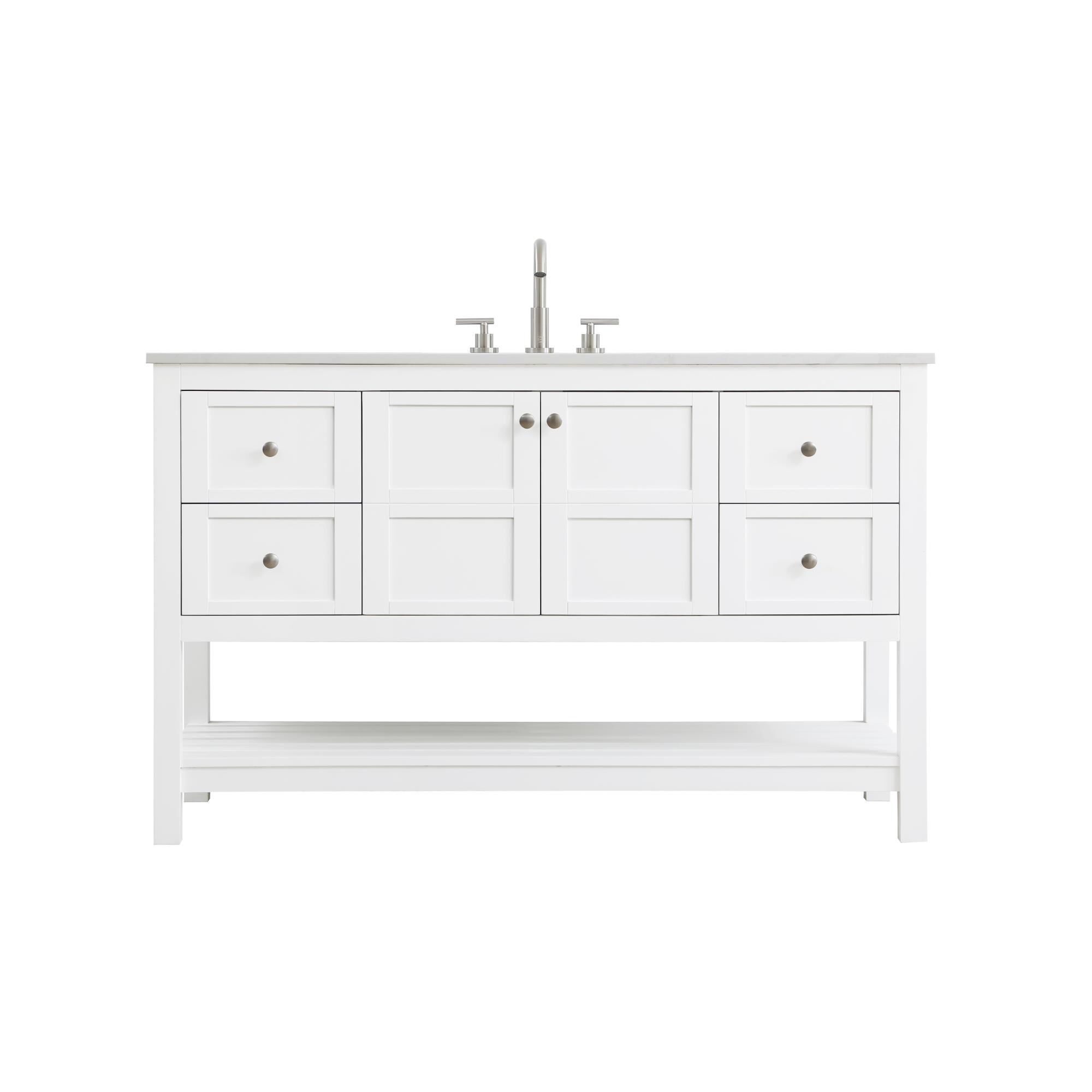 Theo 54 Inch Bath Vanity by Elegant Dcor