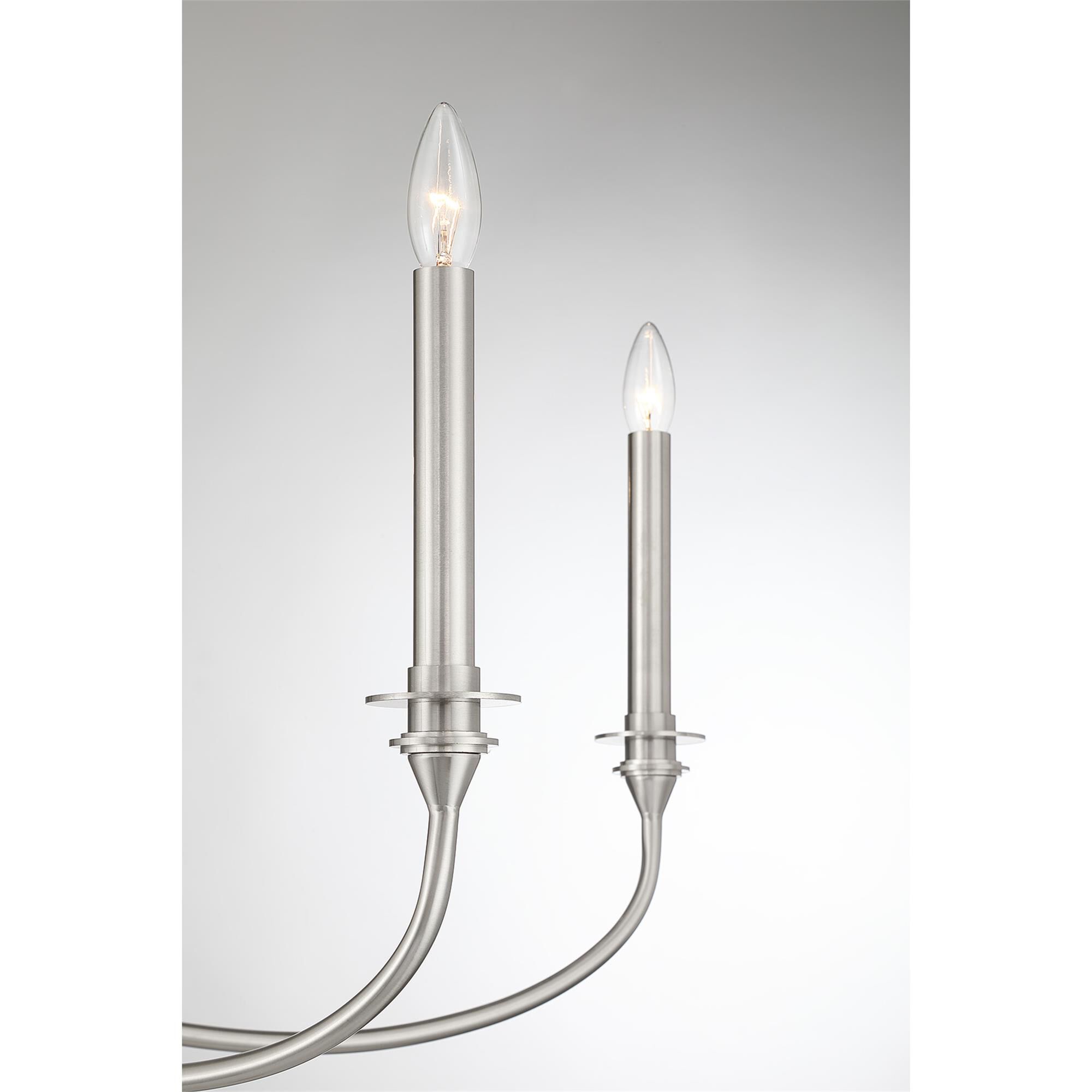 Shown in Satin Nickel finish