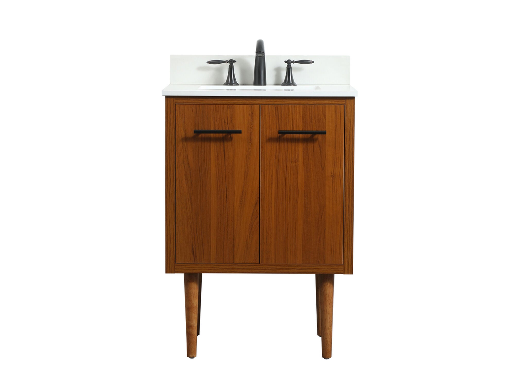 Shown in Teak finish