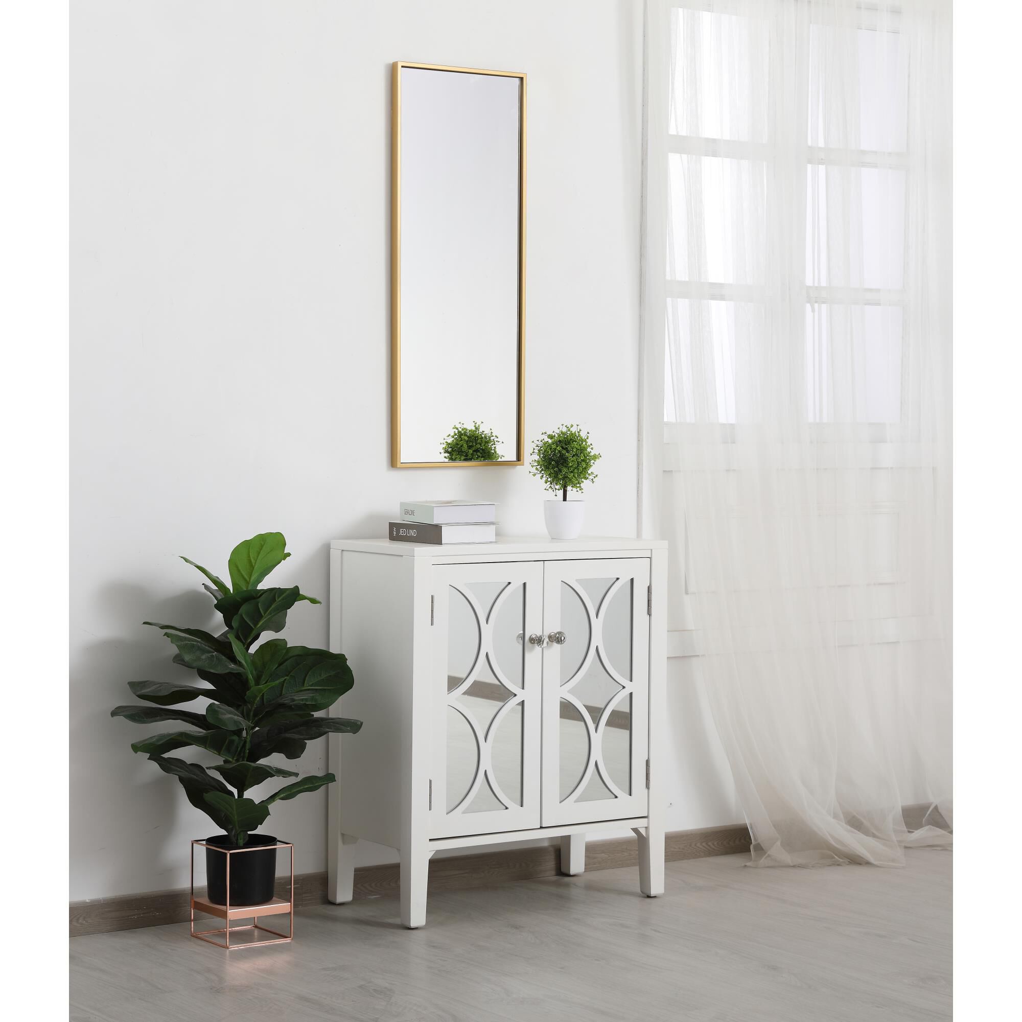 Shown in Brass finish