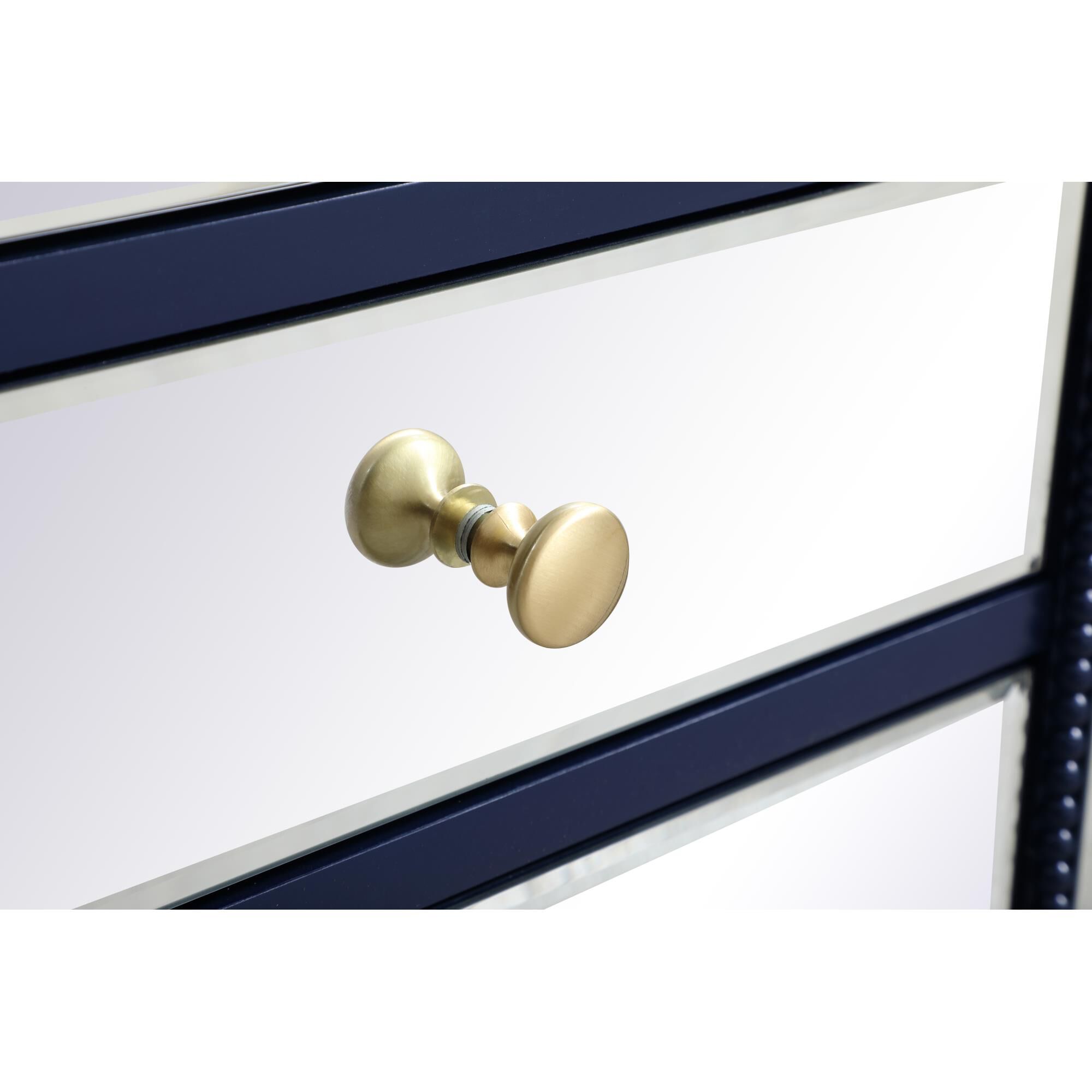 Shown in Blue finish