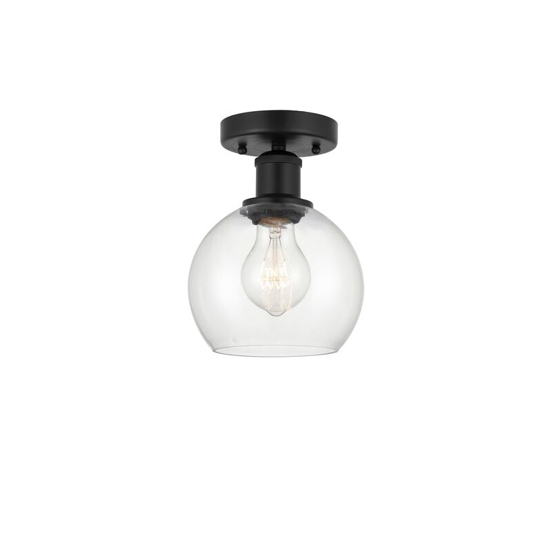 Bruno Marashlian Athens 6 Inch 1 Light Semi Flush Mount by Innovations Lighting