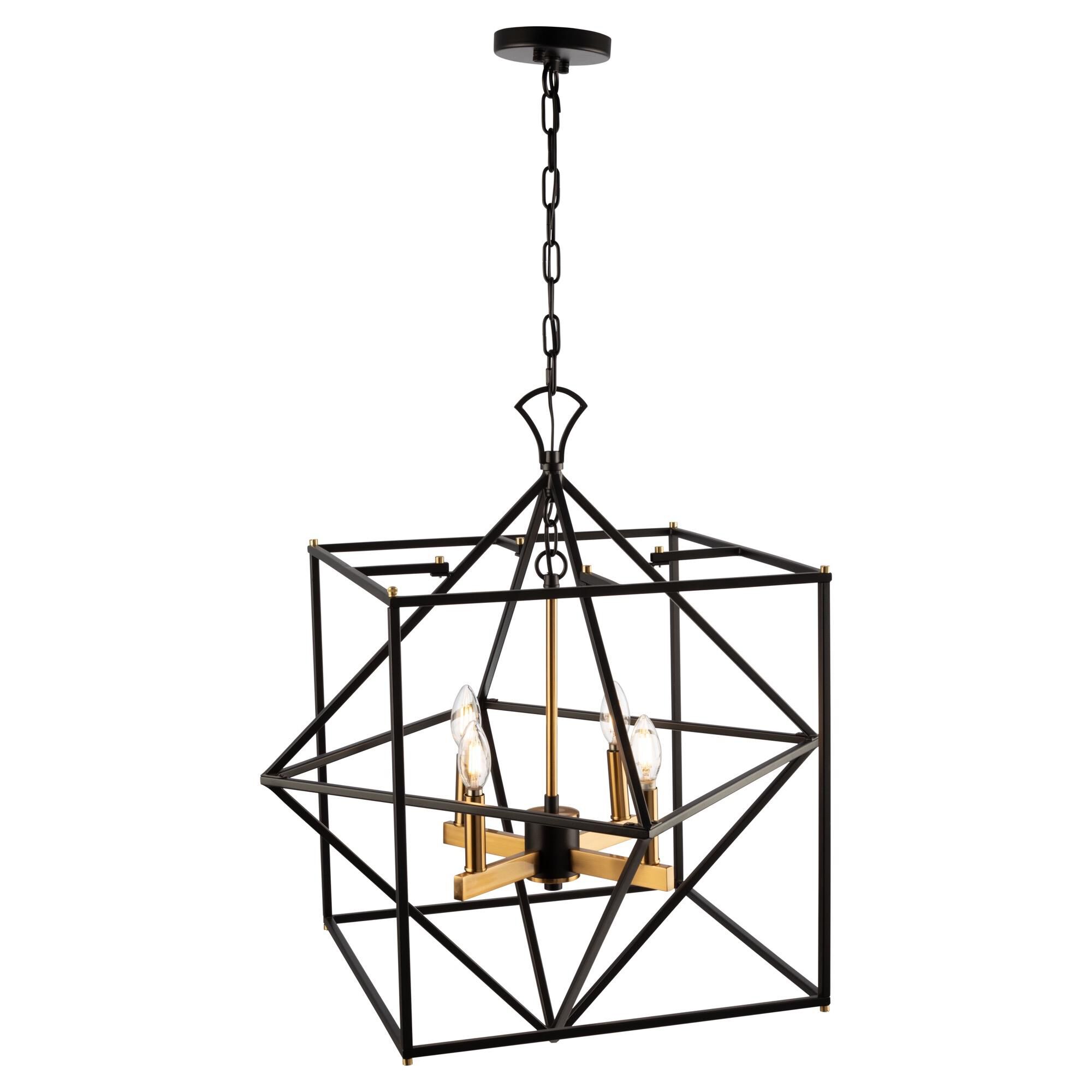 Roxton 25 Inch Cage Pendant by Artcraft