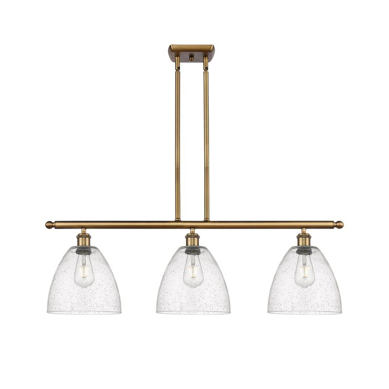 Bruno Marashlian Ballston Dome 36 Inch 3 Light Linear Suspension Light by Innovations Lighting