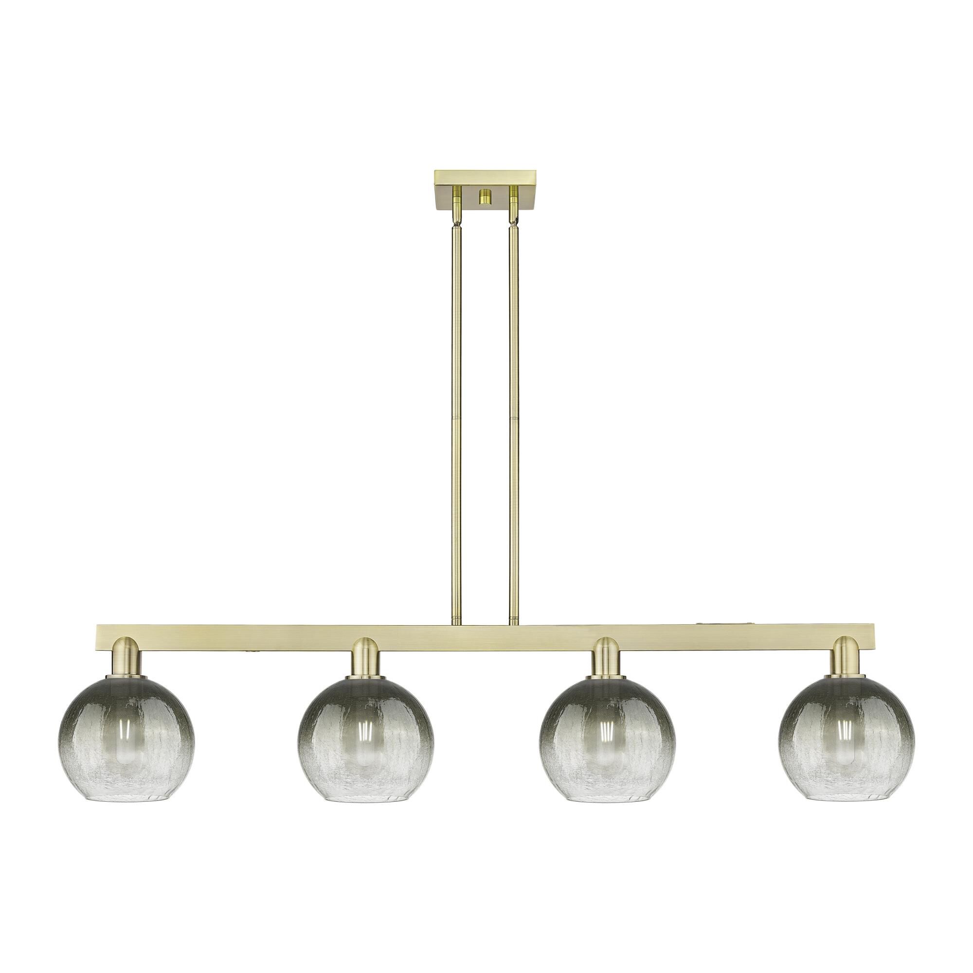 Bruno Marashlian Brookhaven Globe 48 Inch Linear Suspension Light by Innovations Lighting