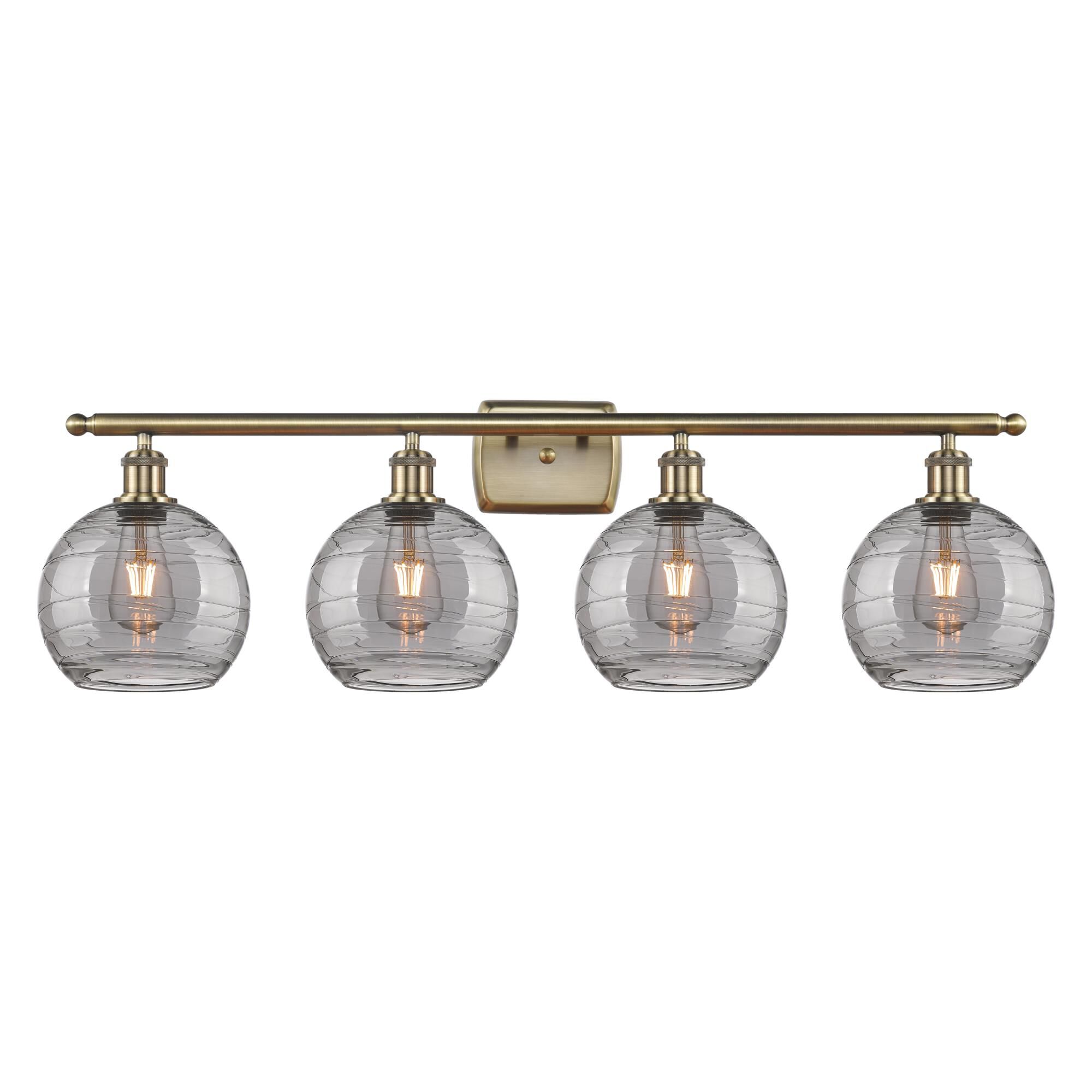 Bruno Marashlian Athens Deco Swirl 38 Inch Bath Vanity Light by Innovations Lighting