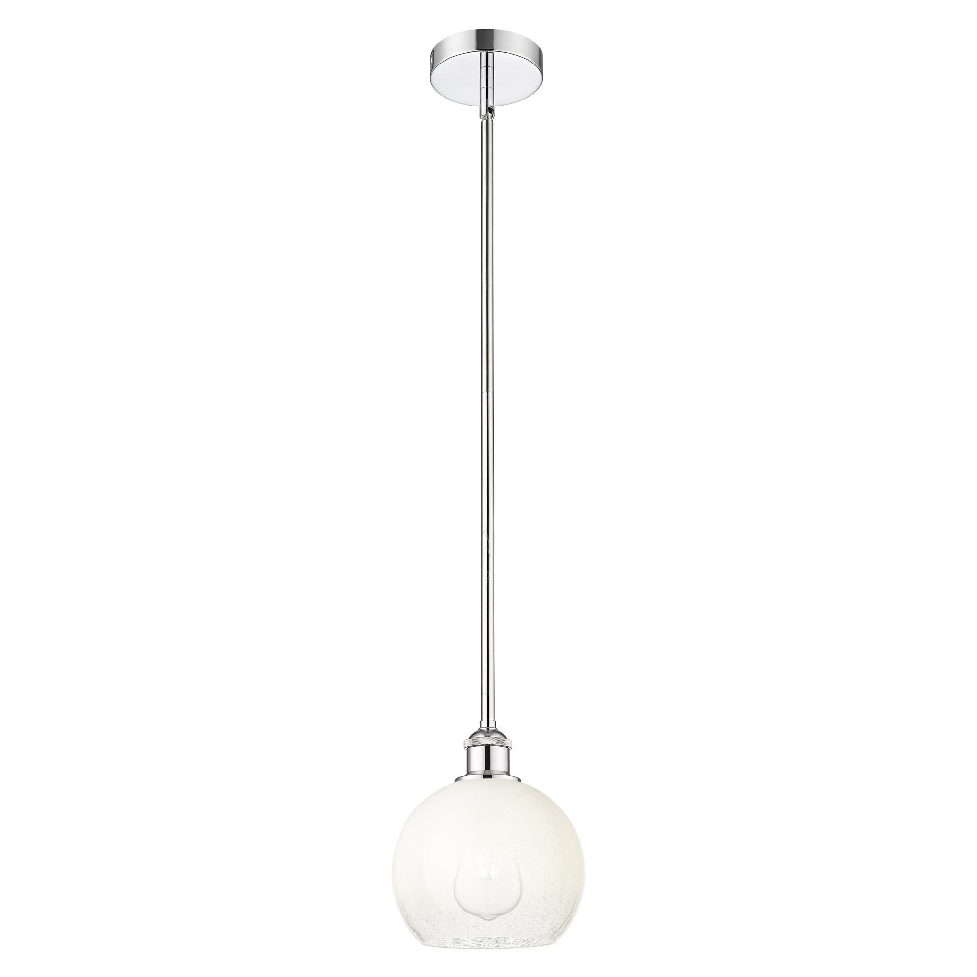 Shown in Polished Chrome finish and Opal glass