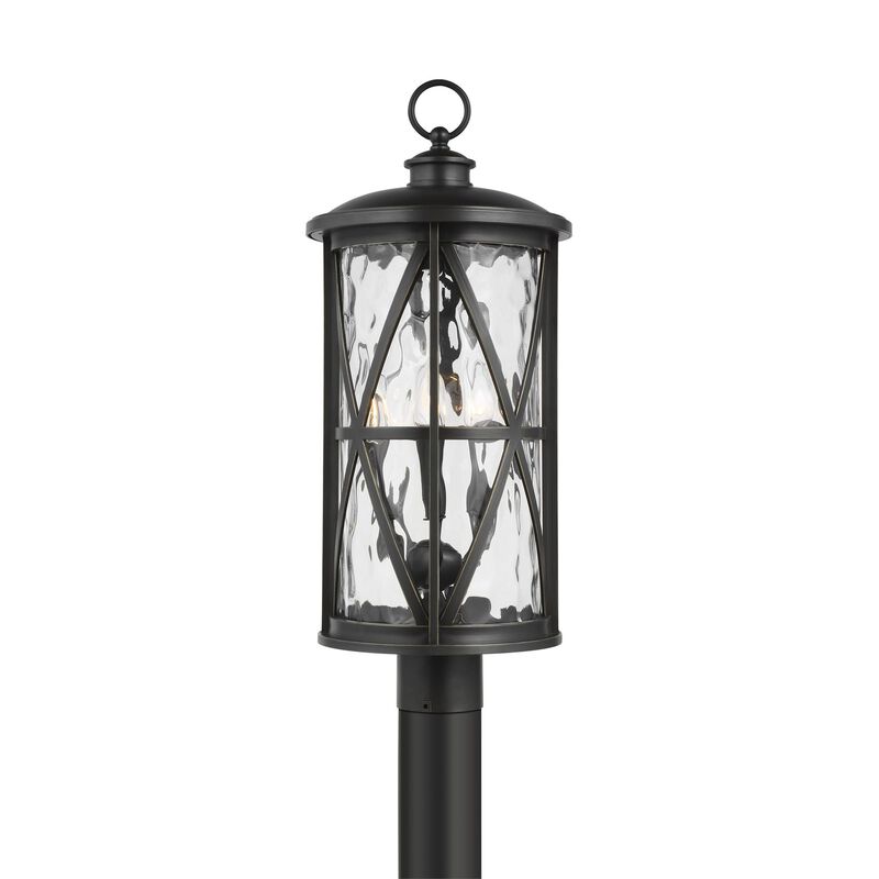 Millbrooke 24 Inch Tall 3 Light Outdoor Post Lamp by Generation Lighting