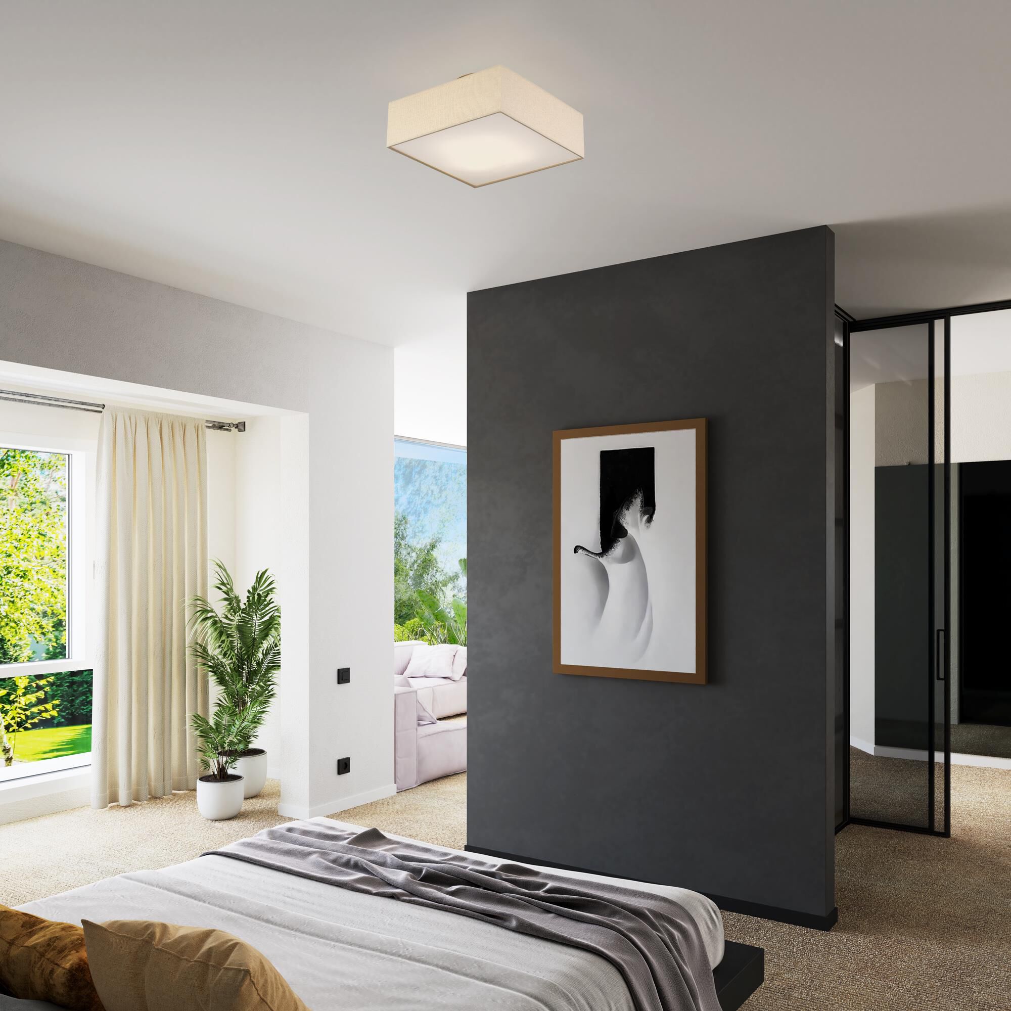 Summit 15 Inch Semi Flush Mount by Livex Lighting