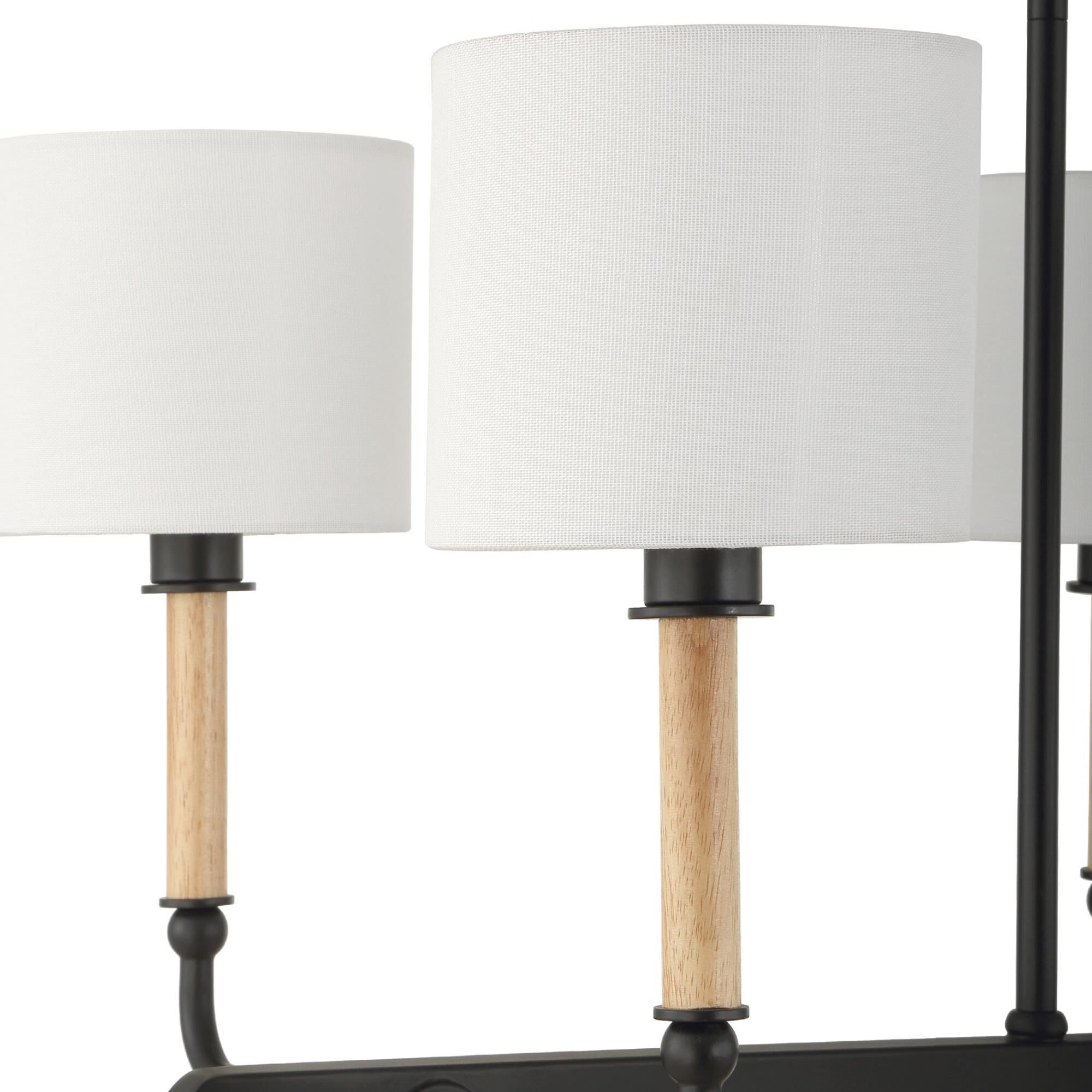 Shown in Black, White and Woodtone finish