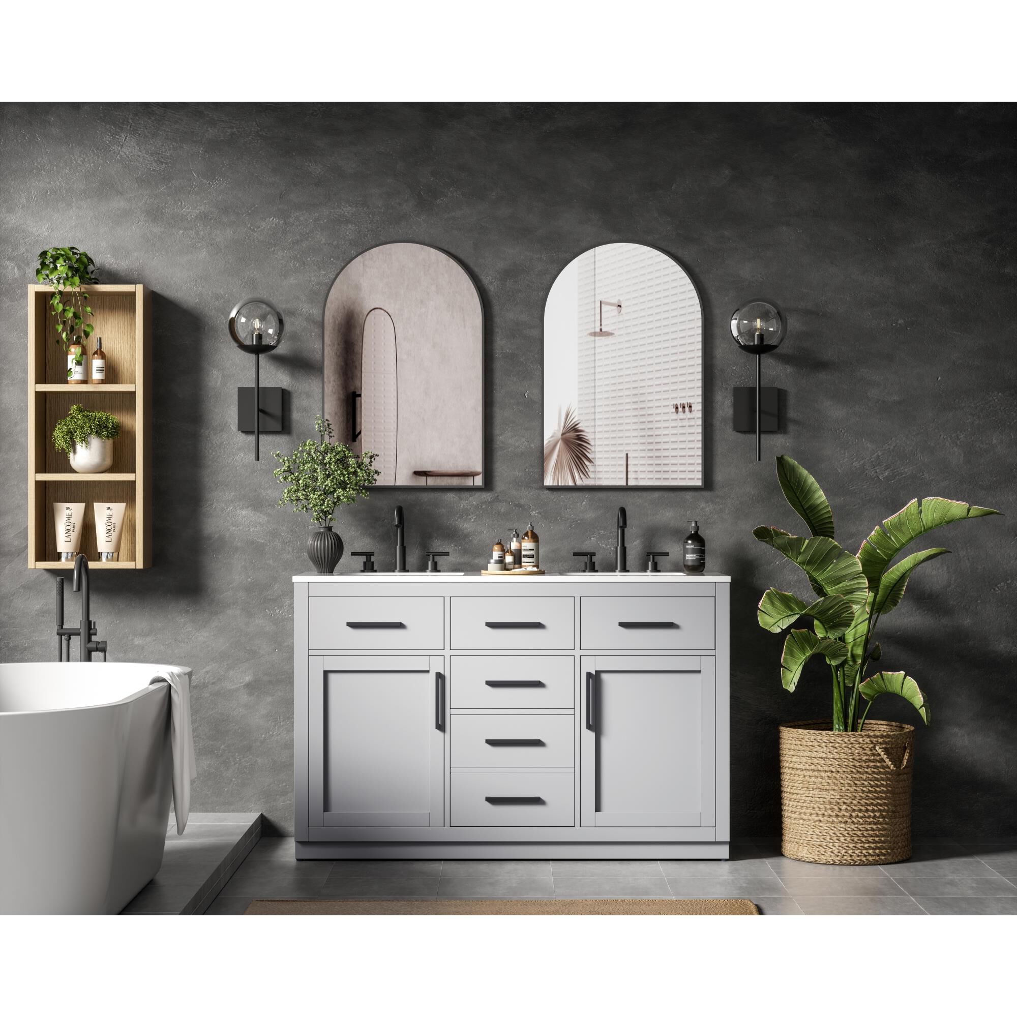 Alden 54 Inch Bath Vanity by Elegant Dcor