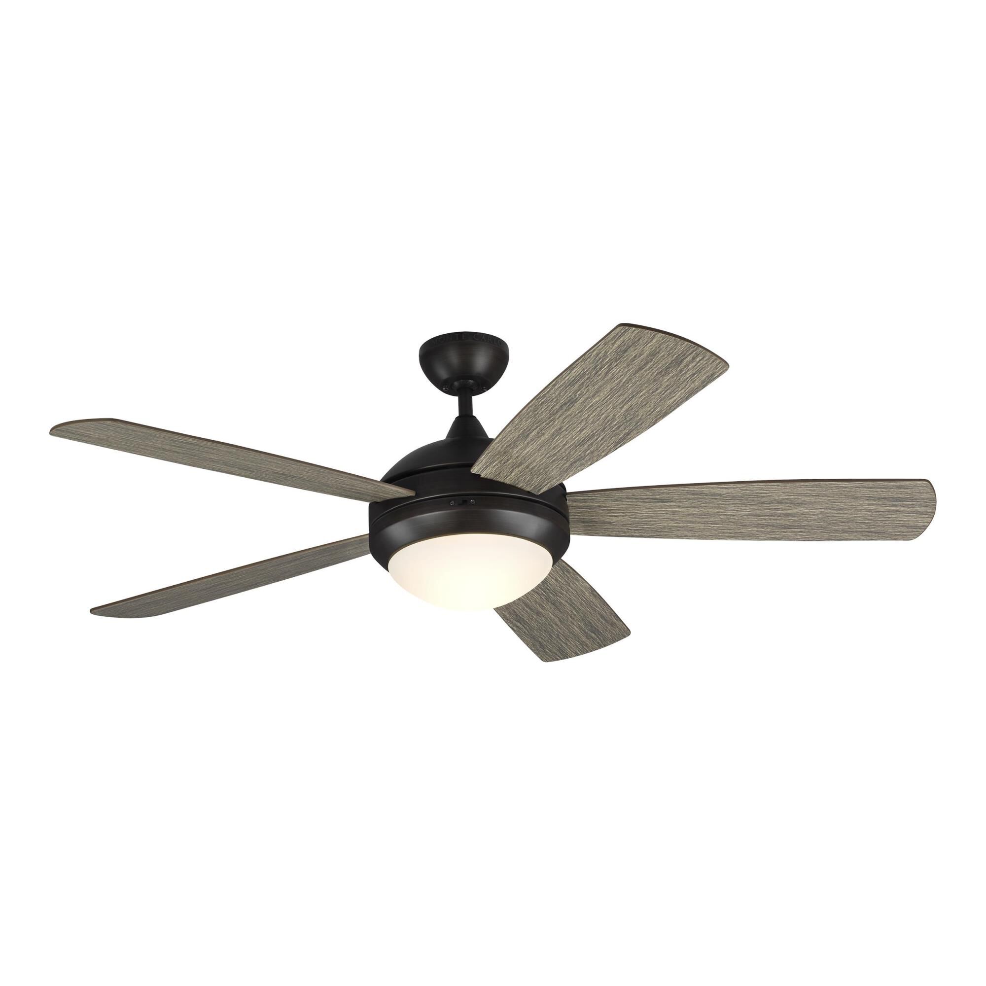 Discus Classic Smart 52 Inch Ceiling Fan with Light Kit by Generation Lighting