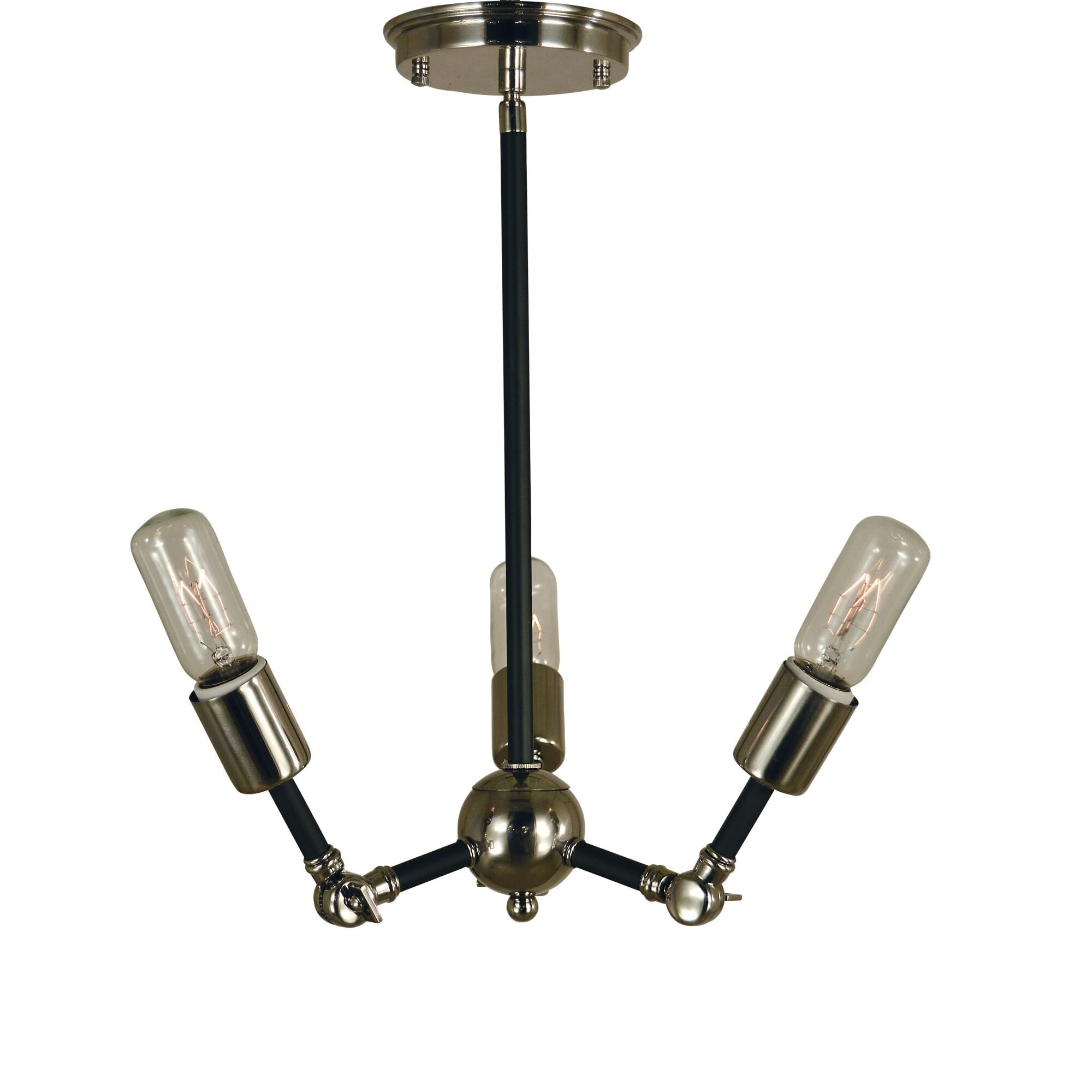 Felix 13 Inch 3 Light Mini Chandelier by Framburg