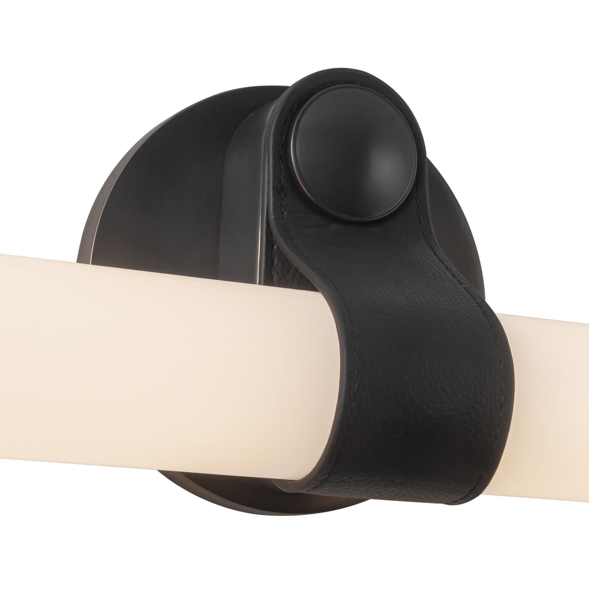 Shown in Urban Bronze finish and Glossy Opal glass