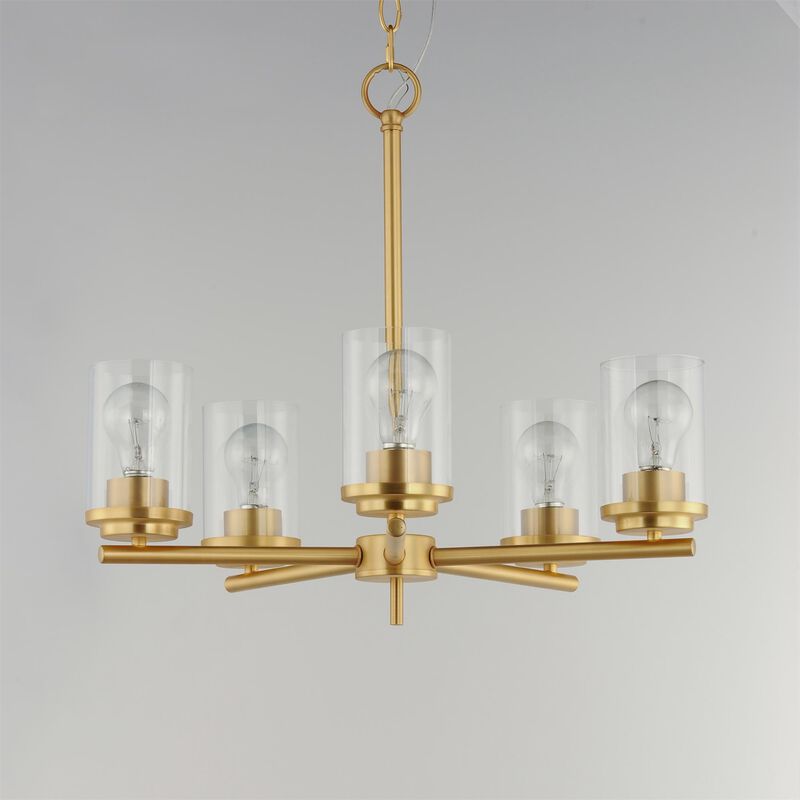 Corona 22 Inch 5 Light Mini Chandelier by Maxim Lighting