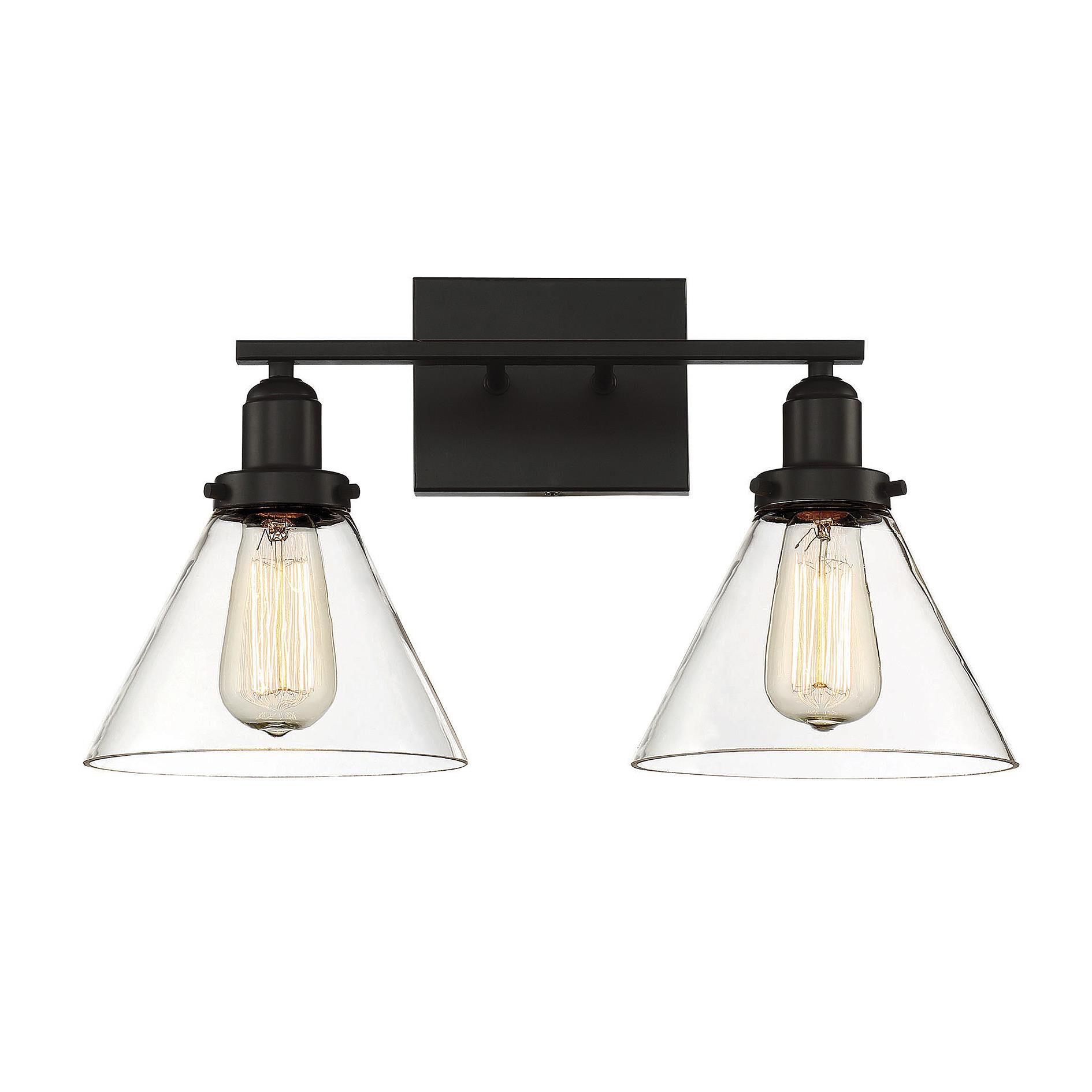 Drake 17 Inch 2 Light Bath Vanity Light by Savoy House