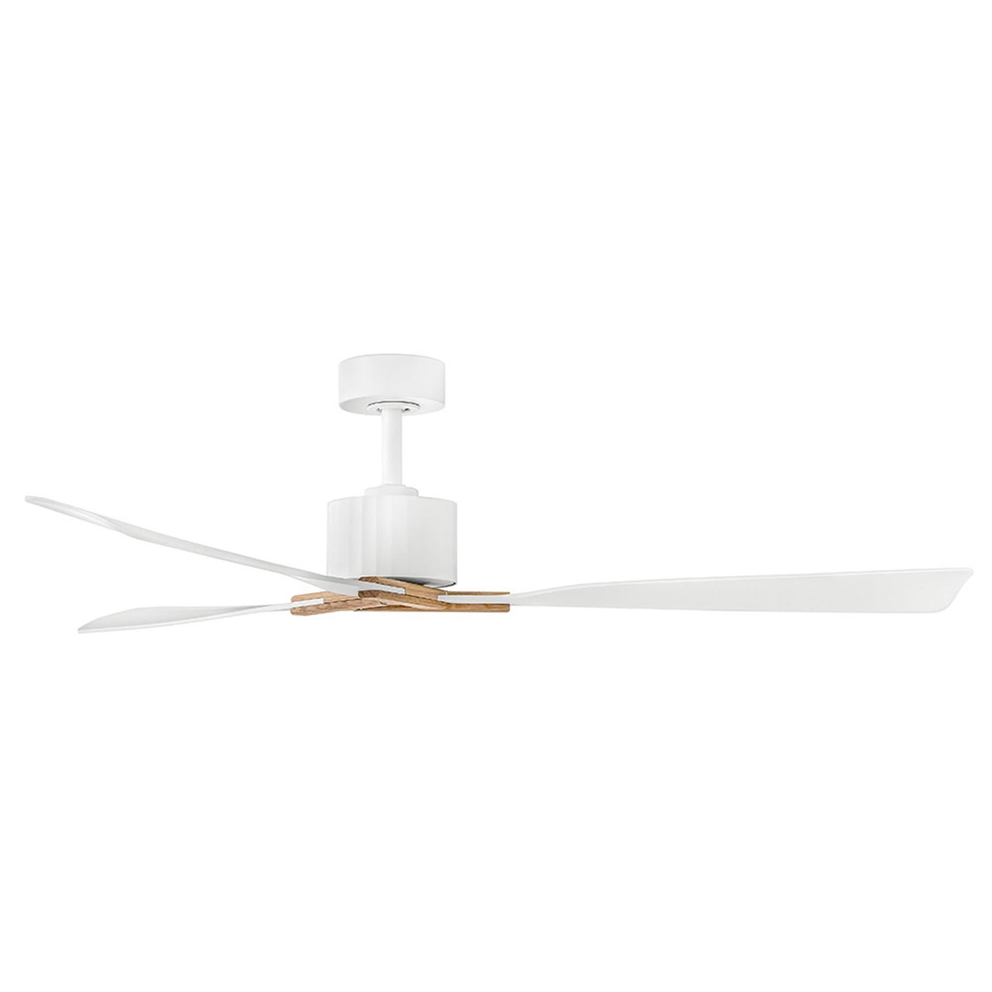 Shown in Matte White finish and White Polycarbonate glass and Natural accent