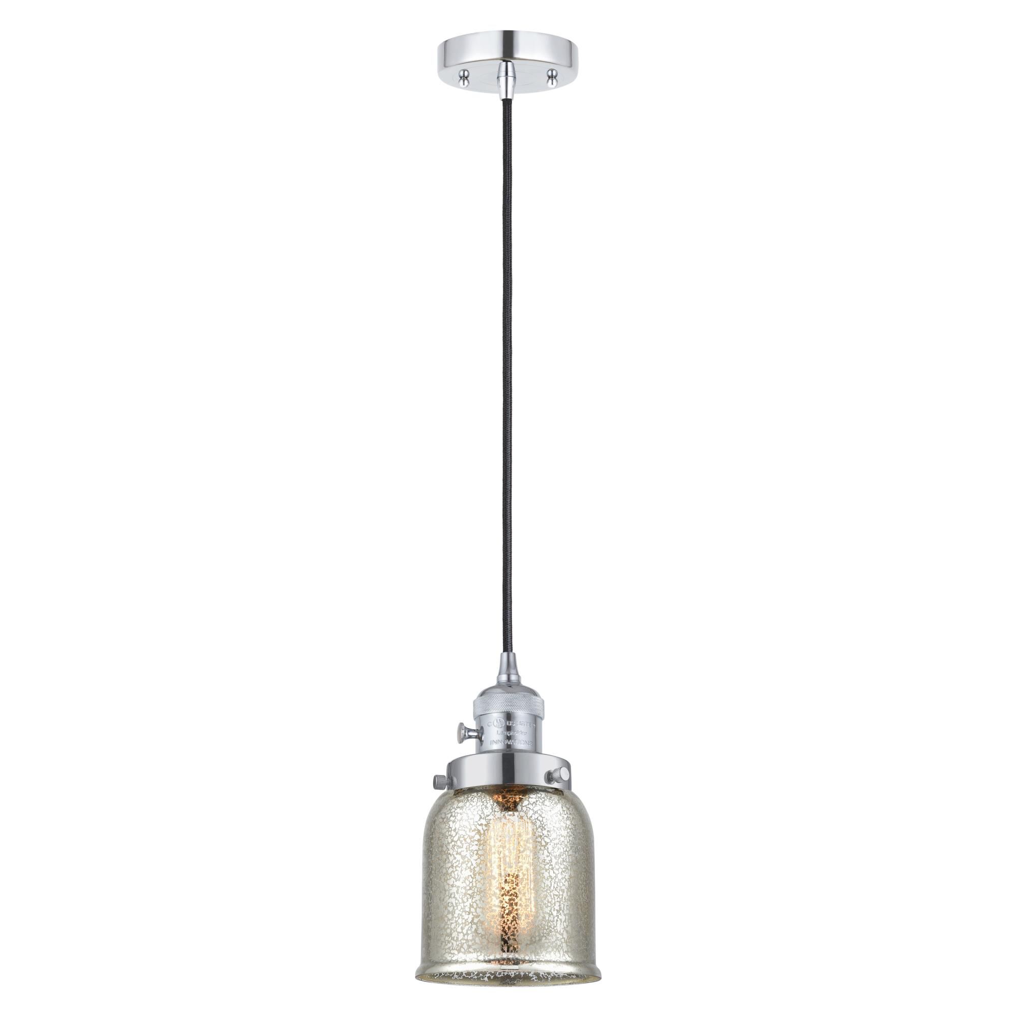 Shown in Polished Chrome finish and Silver Plated Mercury glass