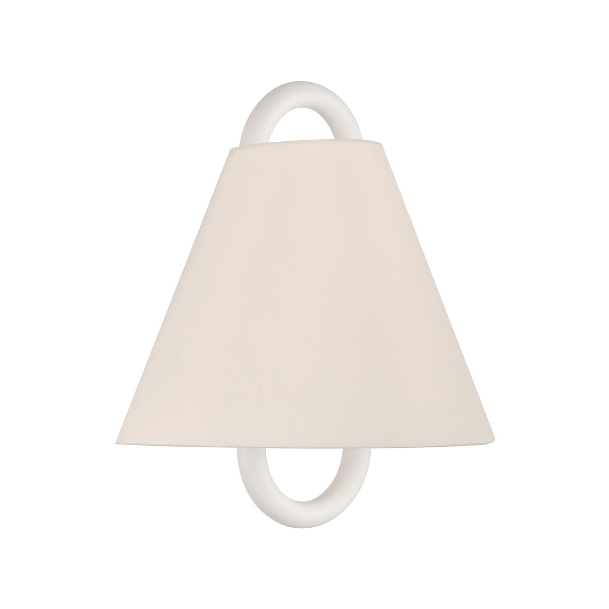 Shown in Vibrant Gold finish and Fabric glass and Fabric shade