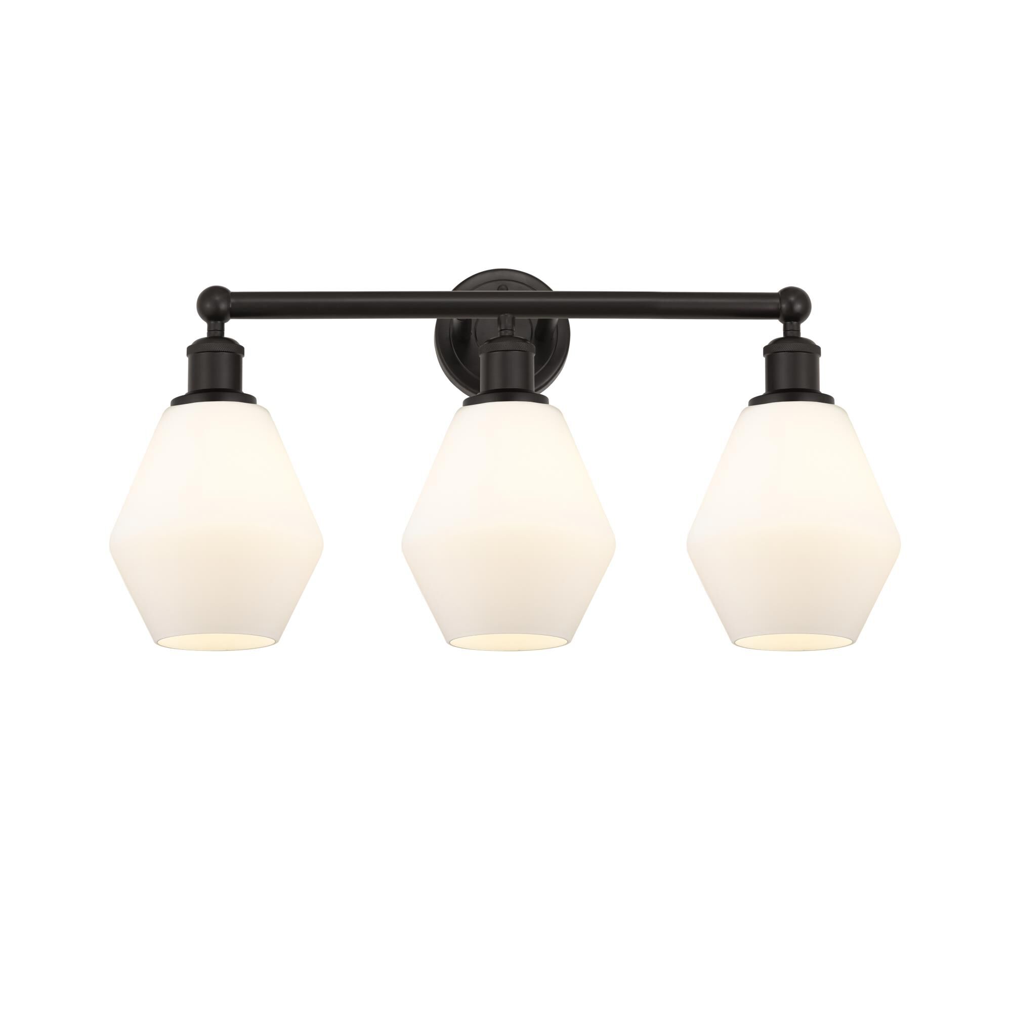 Shown in Oil Rubbed Bronze, Cased Matte White finish and Cased Matte White glass and Cased Matte White Glass shade