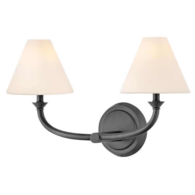 Greta 18 Inch 2 Light Bath Vanity Light by Hinkley