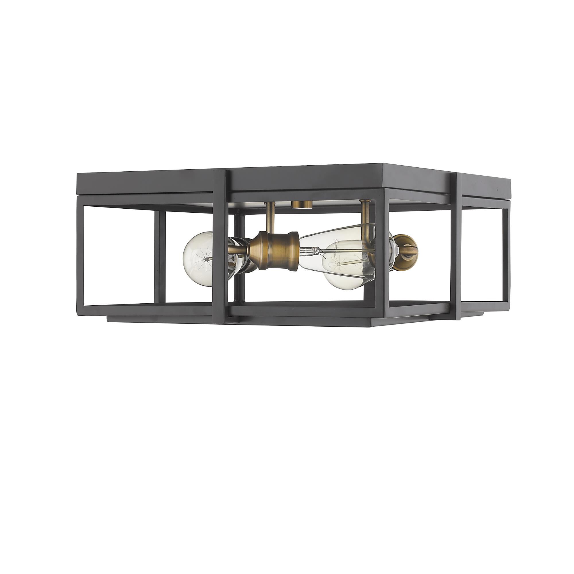 Halcyon 15 Inch 3 Light Flush Mount by Z-Lite