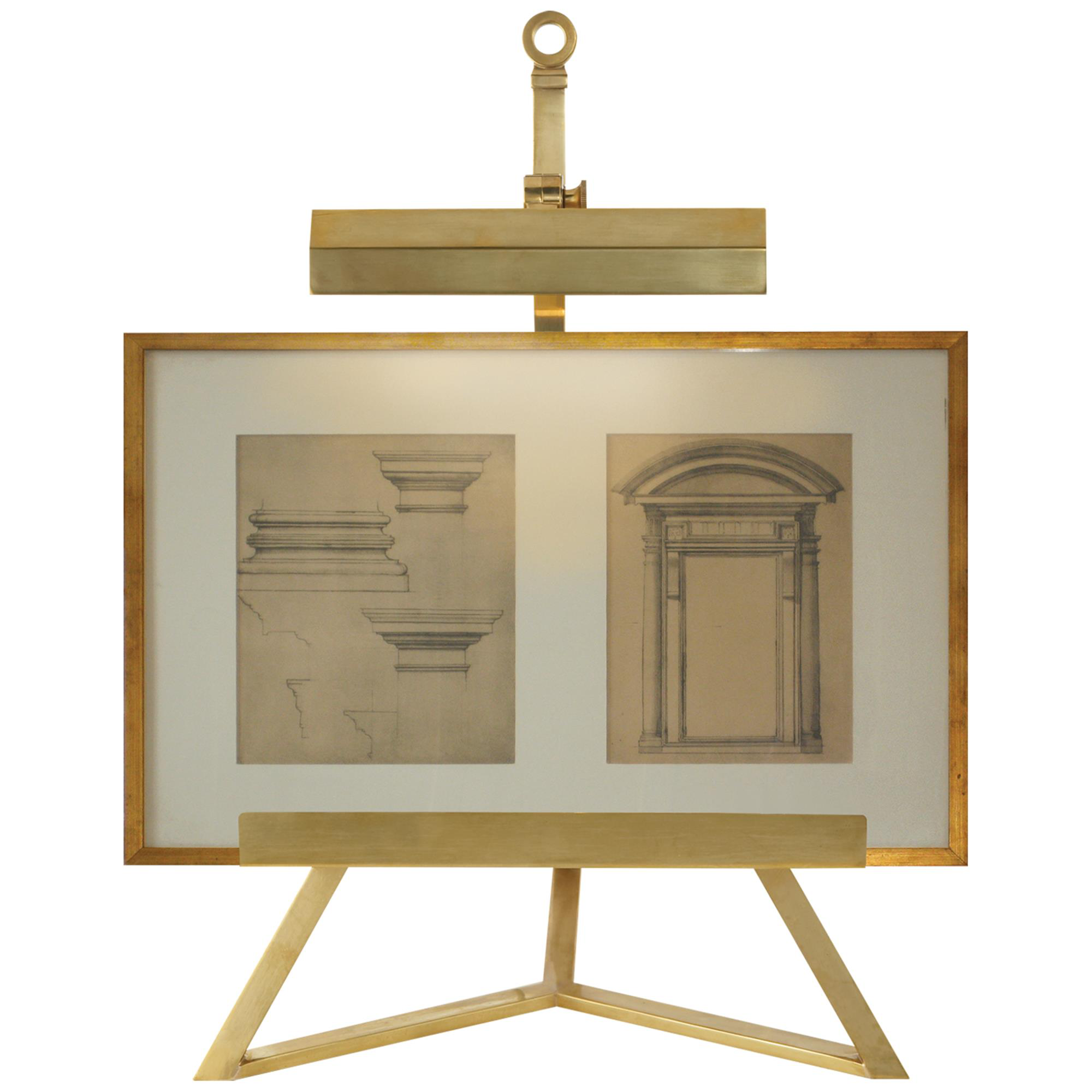 Shown in Natural Brass finish