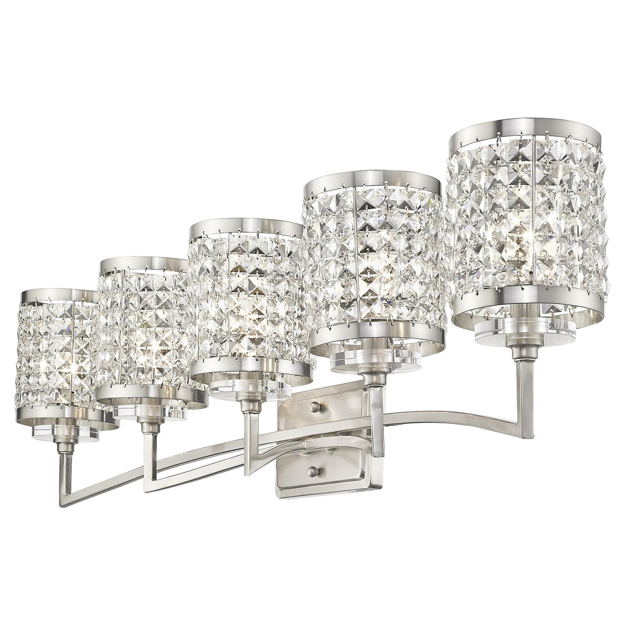 Grammercy 42 Inch 5 Light Bath Vanity Light by Livex Lighting