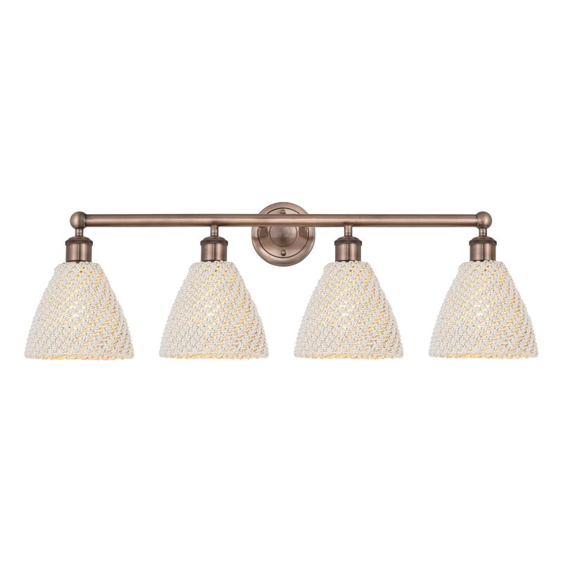 Bruno Marashlian Bristol Natural 35 Inch Bath Vanity Light by Innovations Lighting