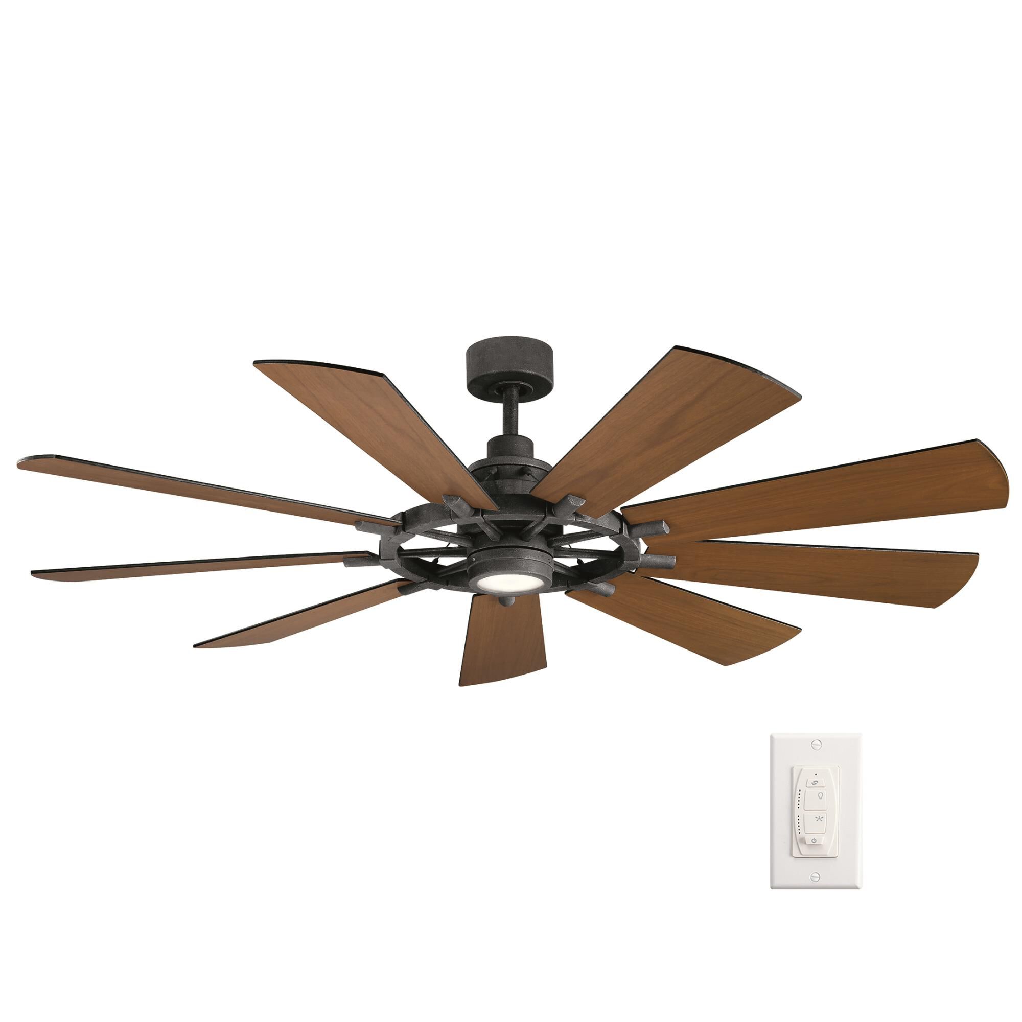 Gentry 65 Inch Ceiling Fan with Light Kit by Kichler Lighting