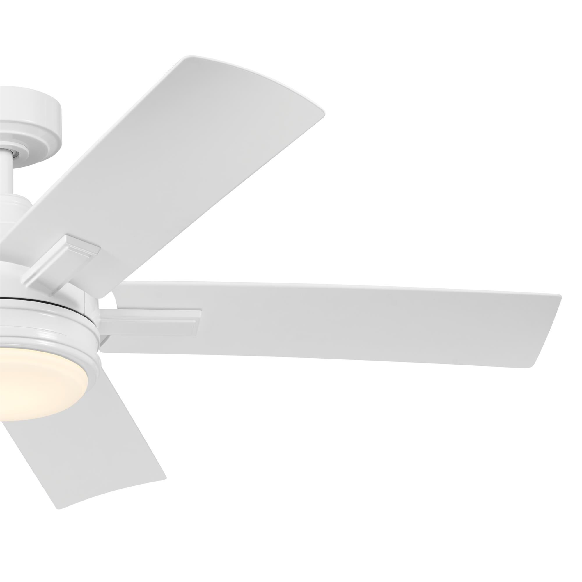 Shown in White finish and Frosted glass