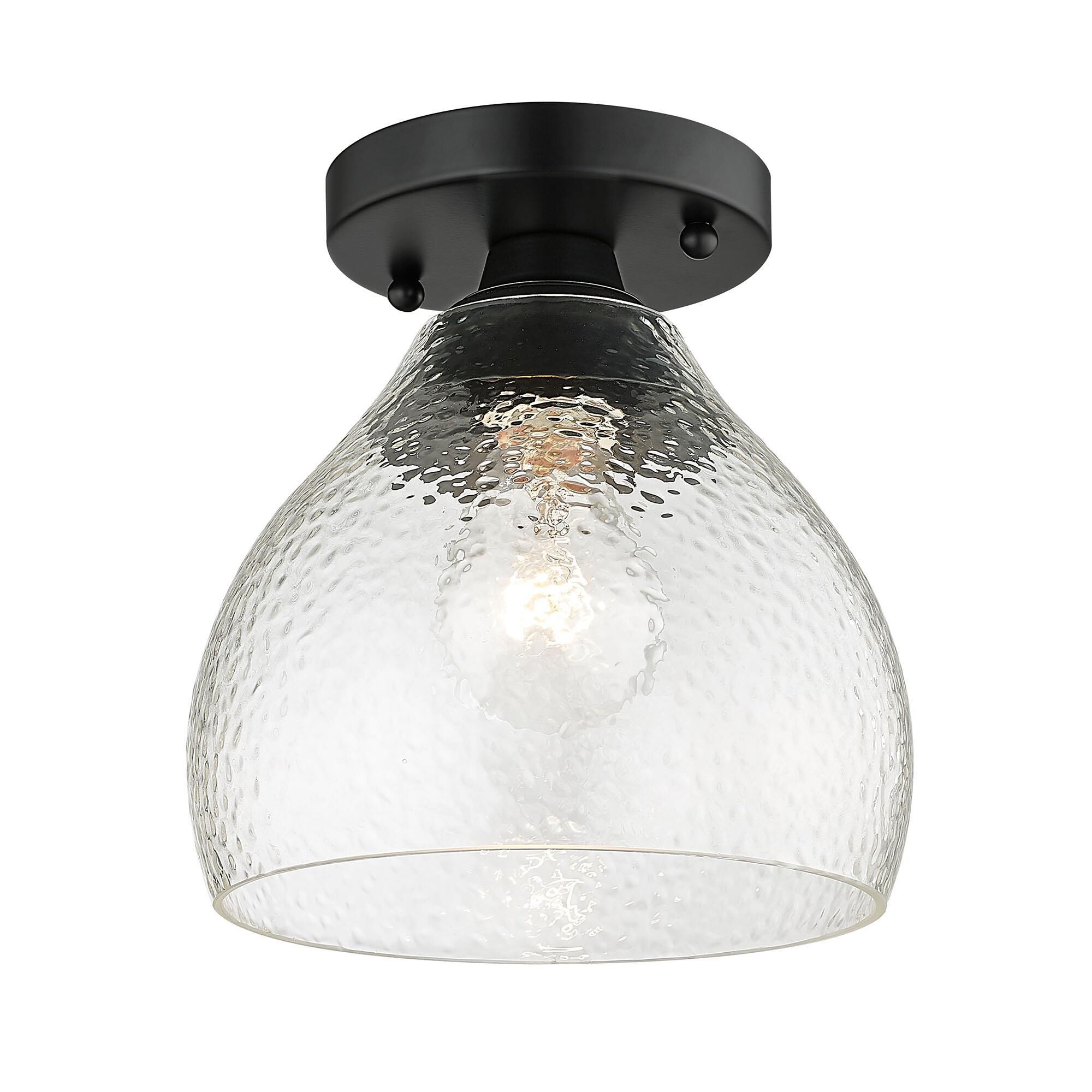 Ariella 8 Inch Semi Flush Mount by Golden Lighting