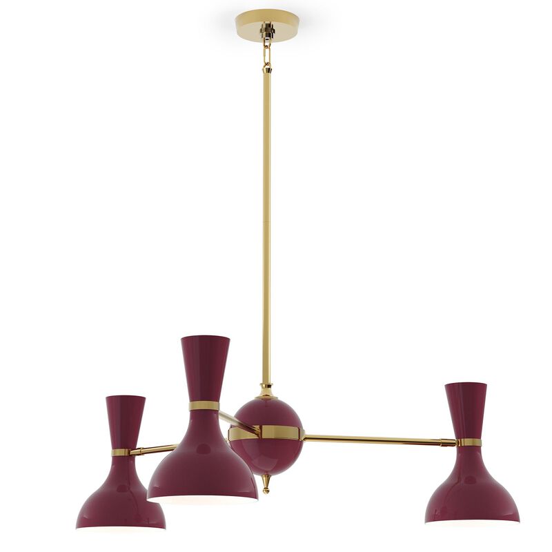 Clare 28 Inch Chandelier by Robert Abbey