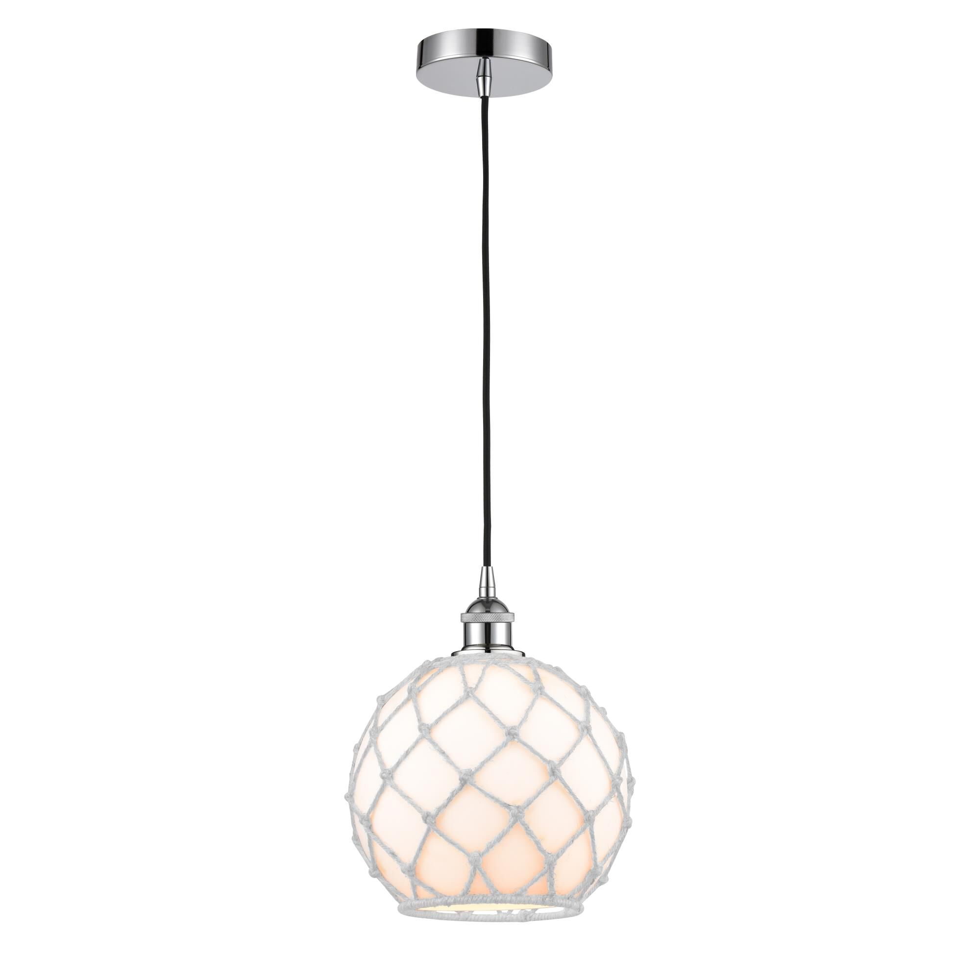 Innovations Lighting Bruno Marashlian Farmhouse Rope 10 Inch Mini Pendant