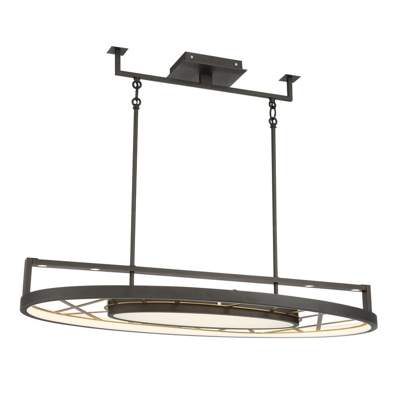 Tribeca Linear Suspension Light by Metropolitan Lighting