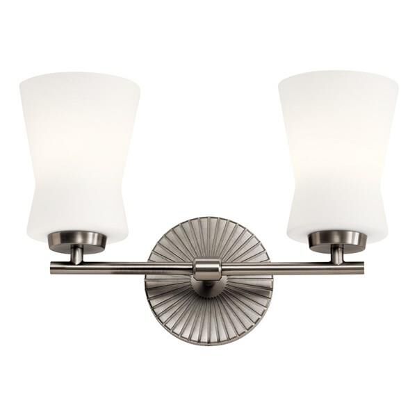 Brianne 14 Inch 2 Light Bath Vanity Light by Kichler Lighting