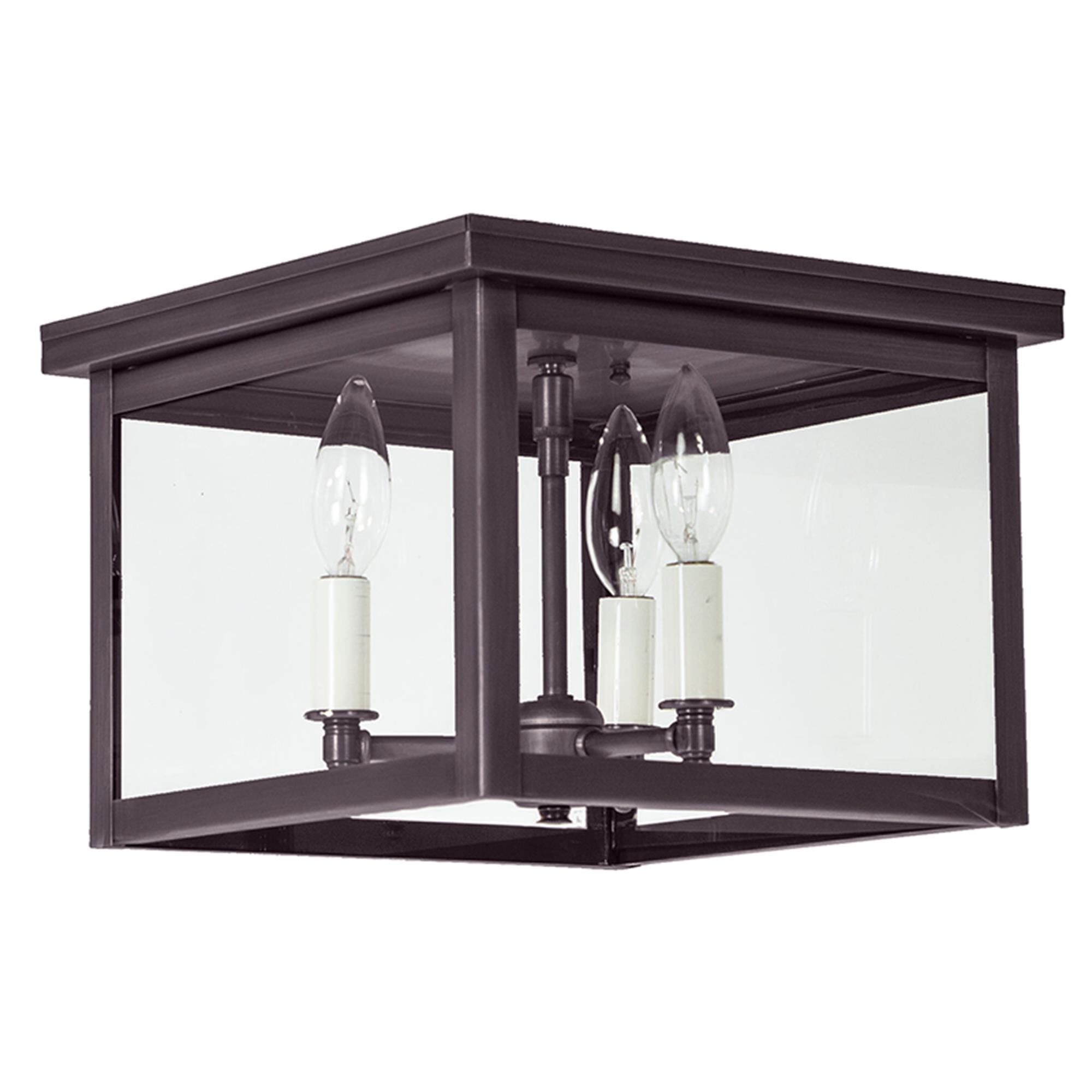 Williams 11 Inch 3 Light Outdoor Flush Mount,