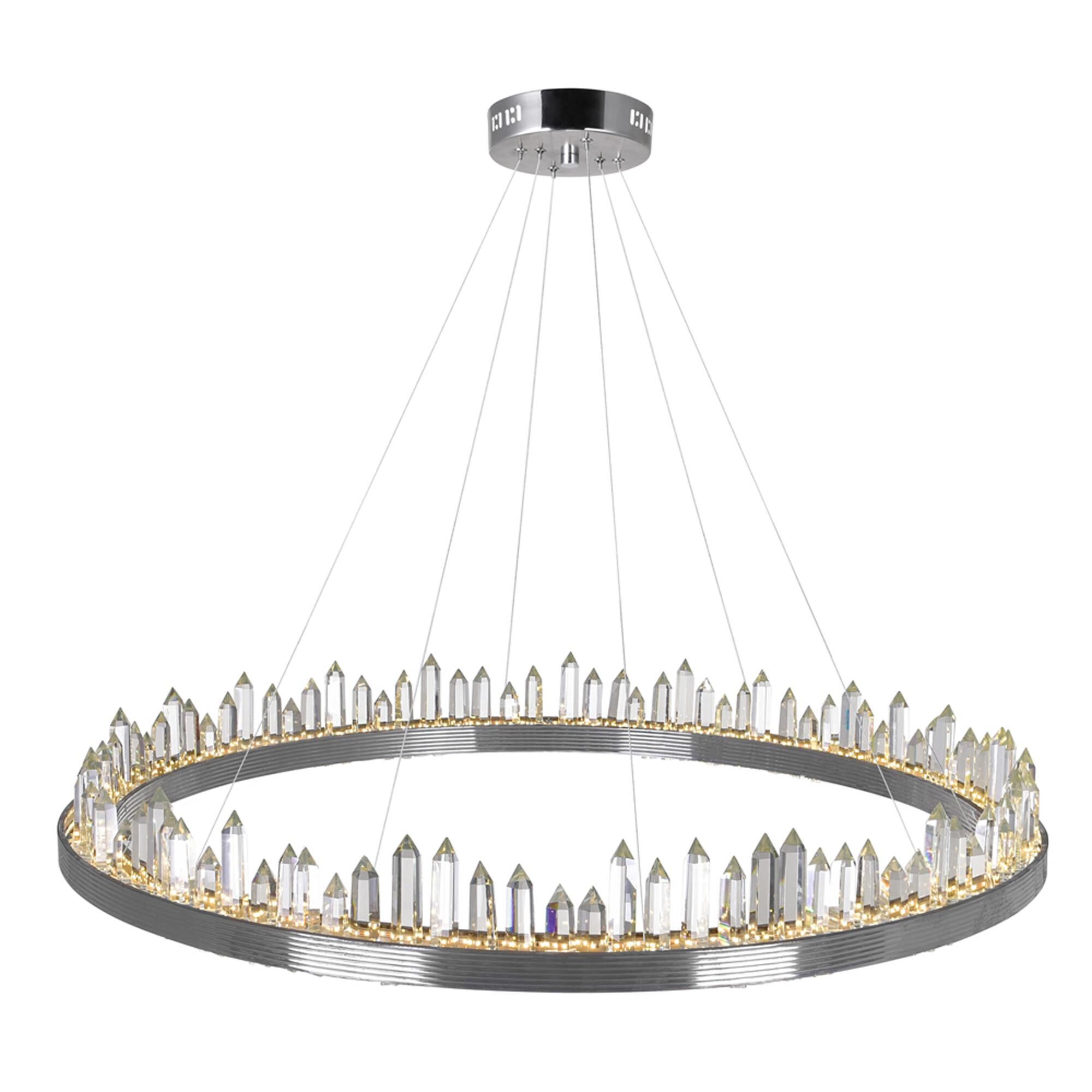 CWI Lighting Agassiz 40 Inch LED Chandelier