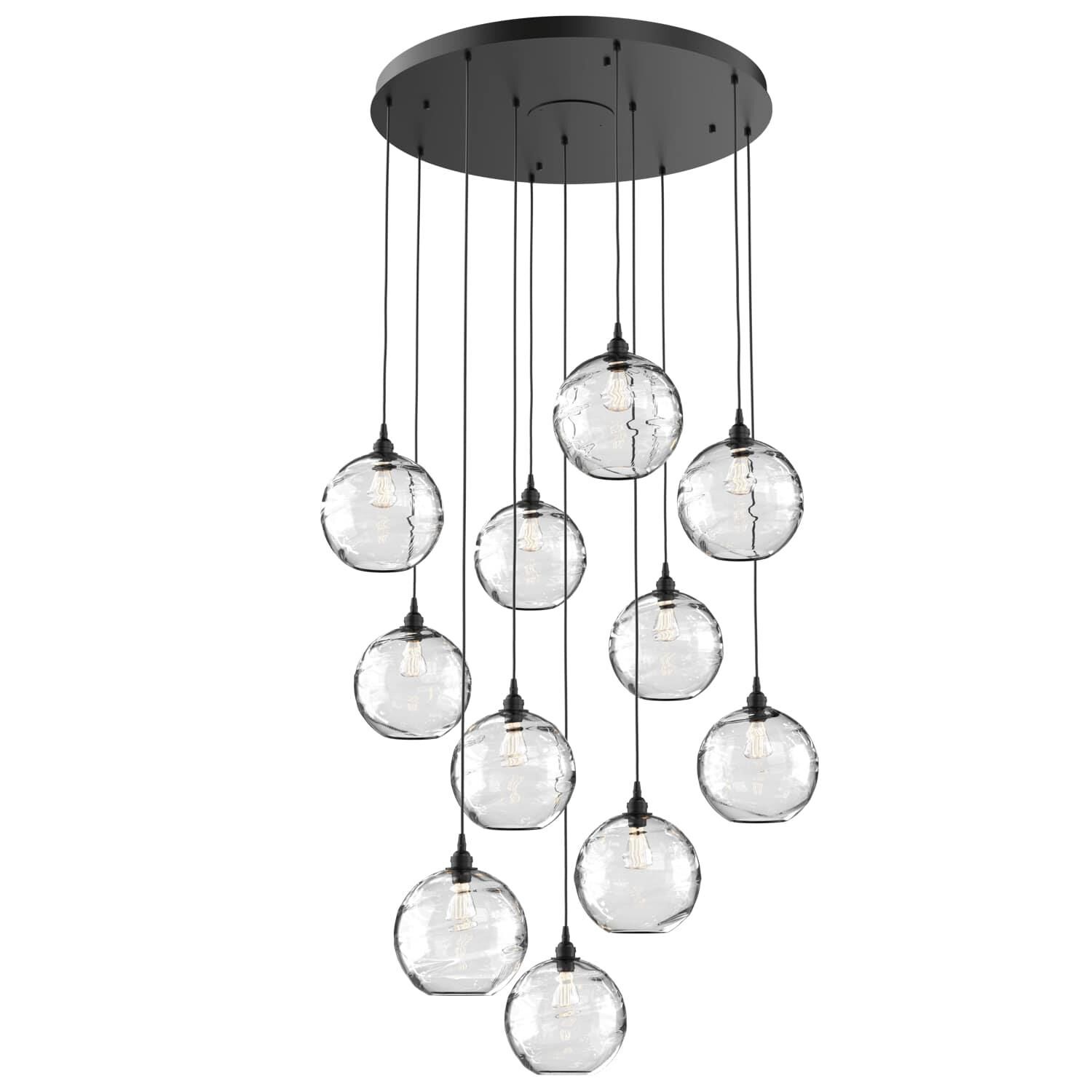 Terra 36 Inch 11 Light Multi Light Pendant by Hammerton Studio