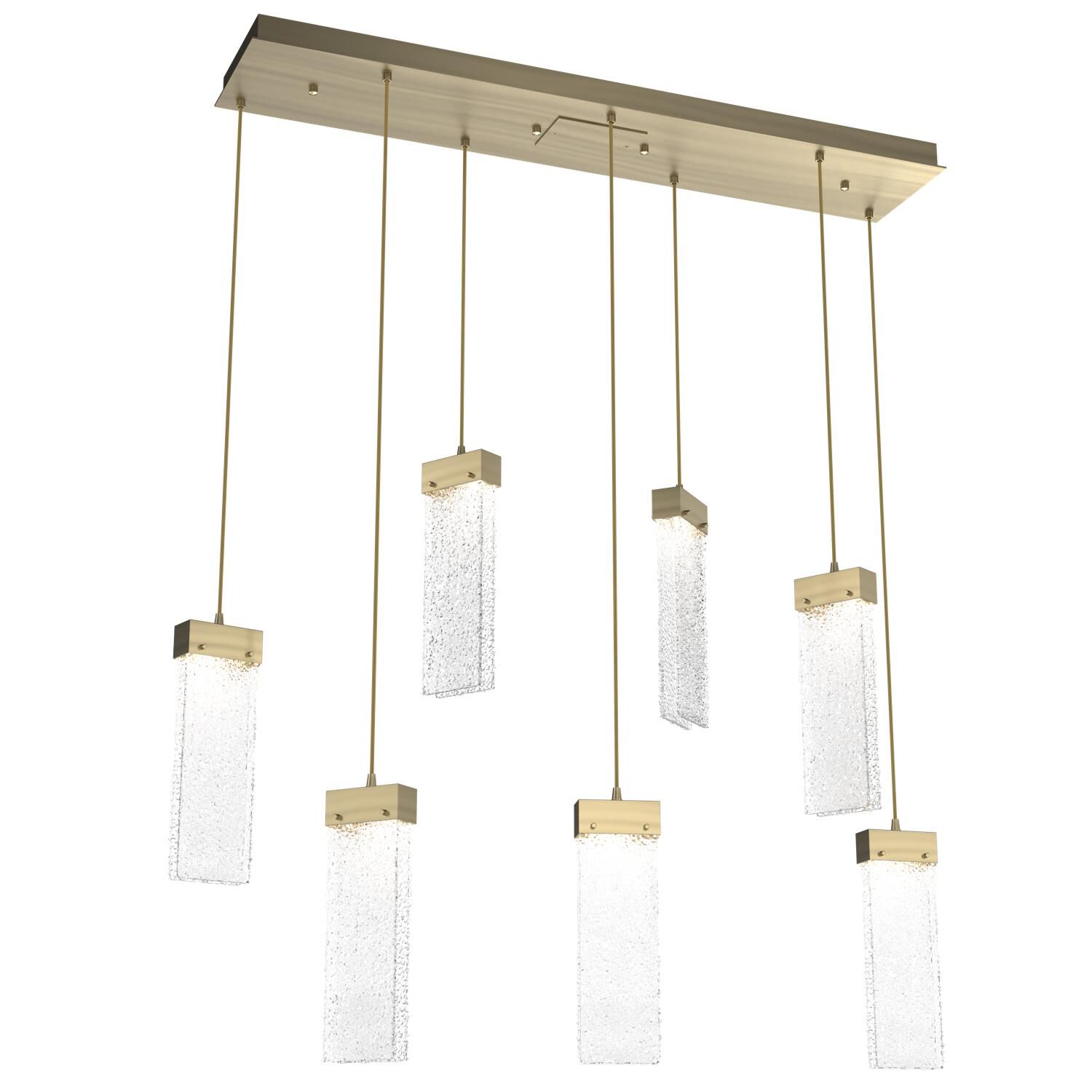 Parallel 44 Inch 7 Light LED Linear Suspension Light by Hammerton Studio